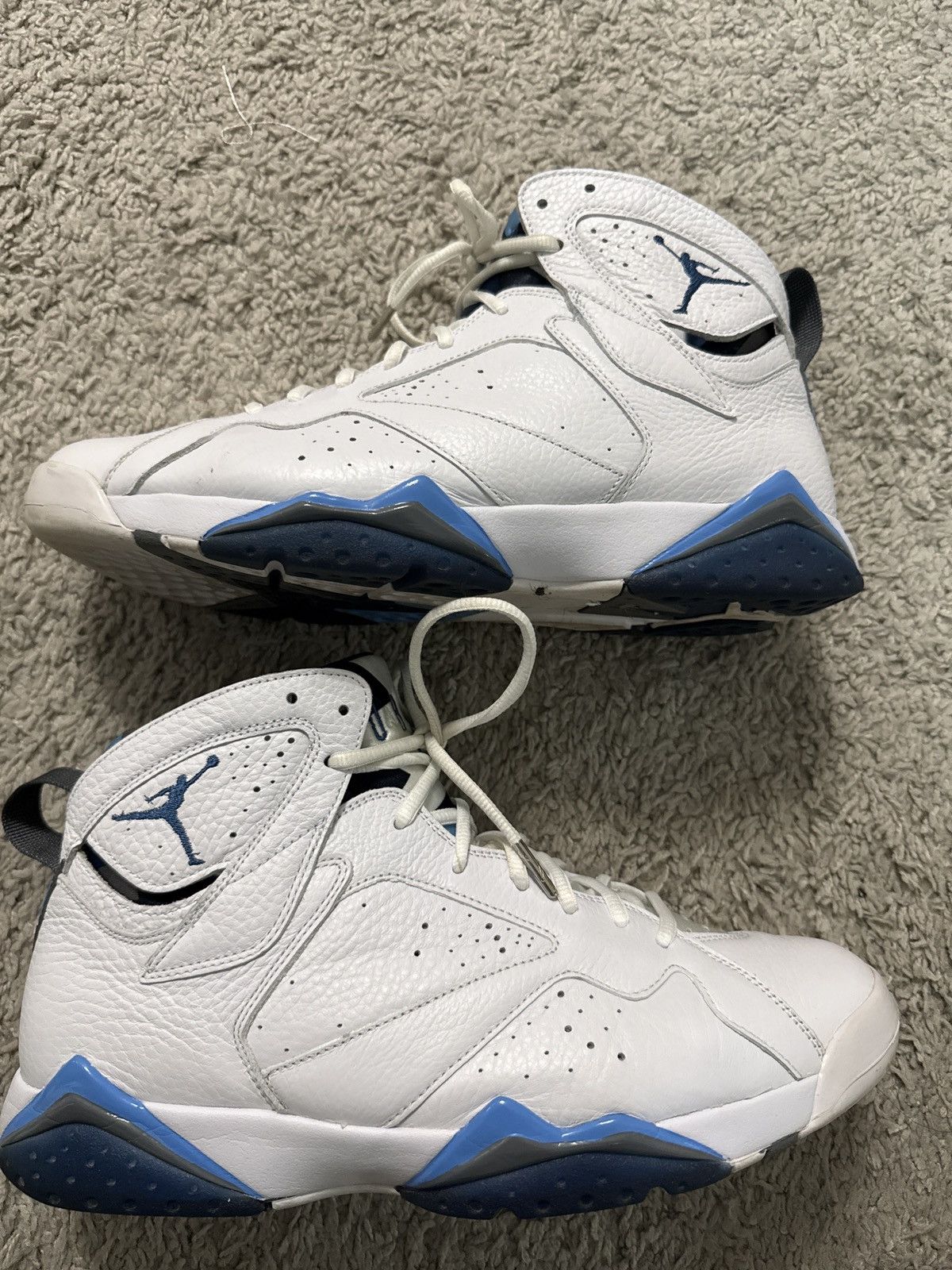 Jordan Brand Retro 7 French Blue Size US 11.5 / EU 44-45 - 2 Thumbnail
