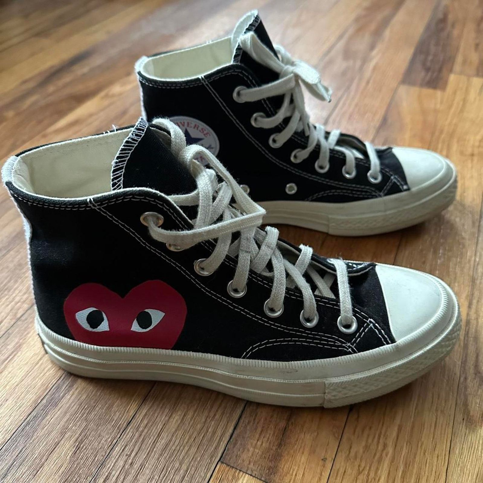 Comme des Garcons Comme Des Garcons Hi Top Converse Sneaker Chuck size 5.5 MEN Size US 7.5 / IT 37.5 - 1 Thumbnail