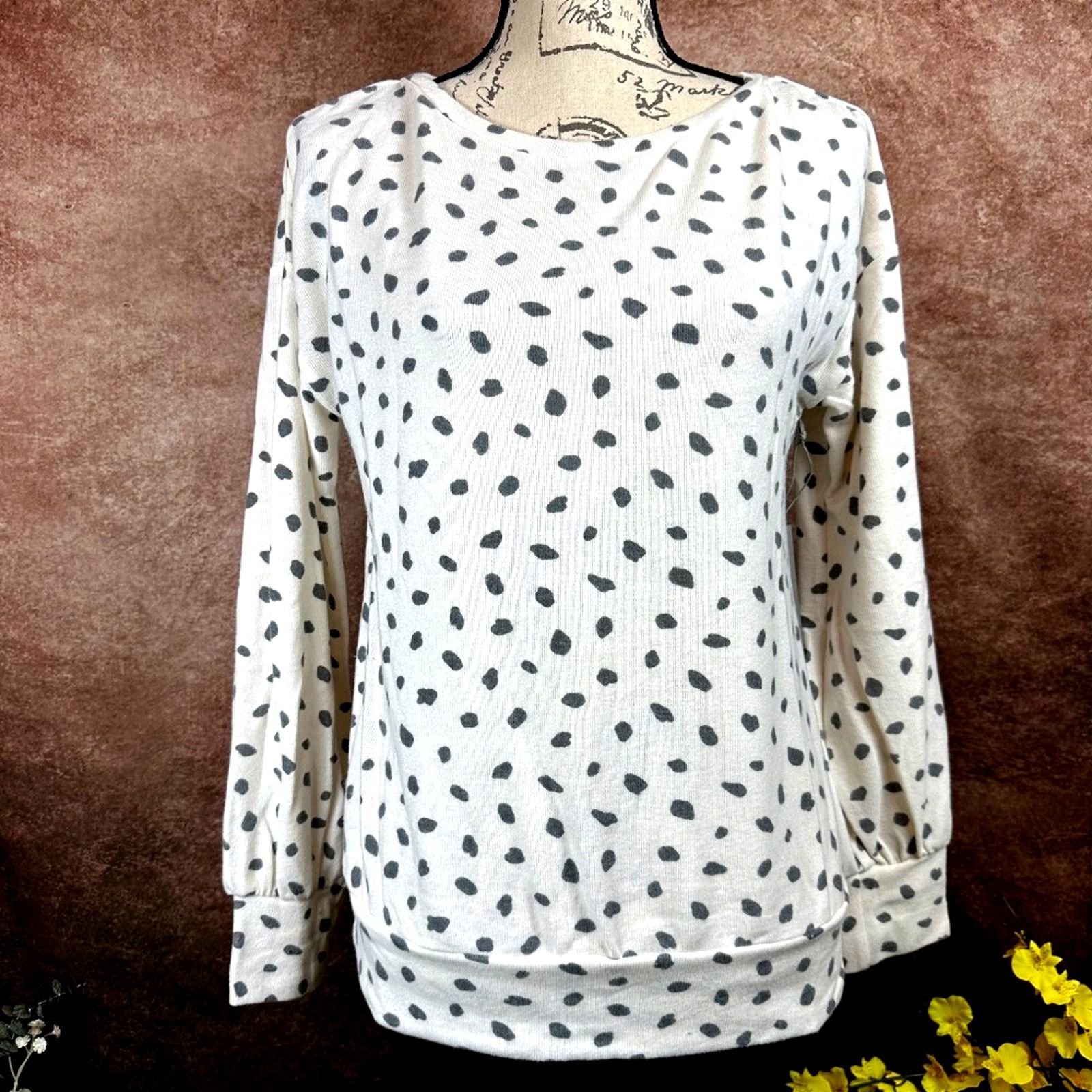 TART Collections Tart Collections Cheetah Print Ribbed Sweater Cheetah Dot M Size M / US 6-8 / IT 42-44 - 8 Thumbnail