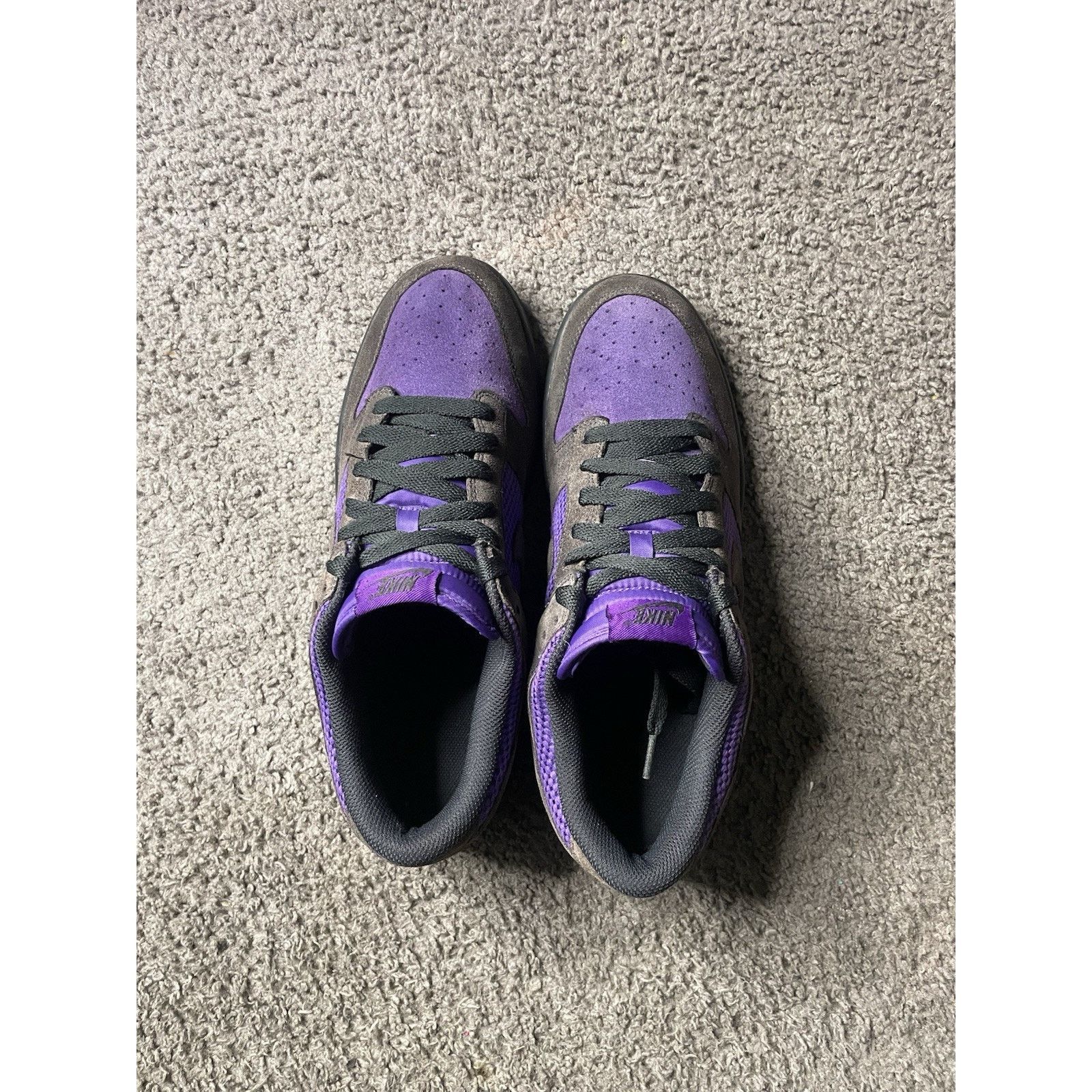 Nike Size 12- Nike Dunk Low CL Purple - 318020-501 Size US 12 / EU 45 - 4 Thumbnail