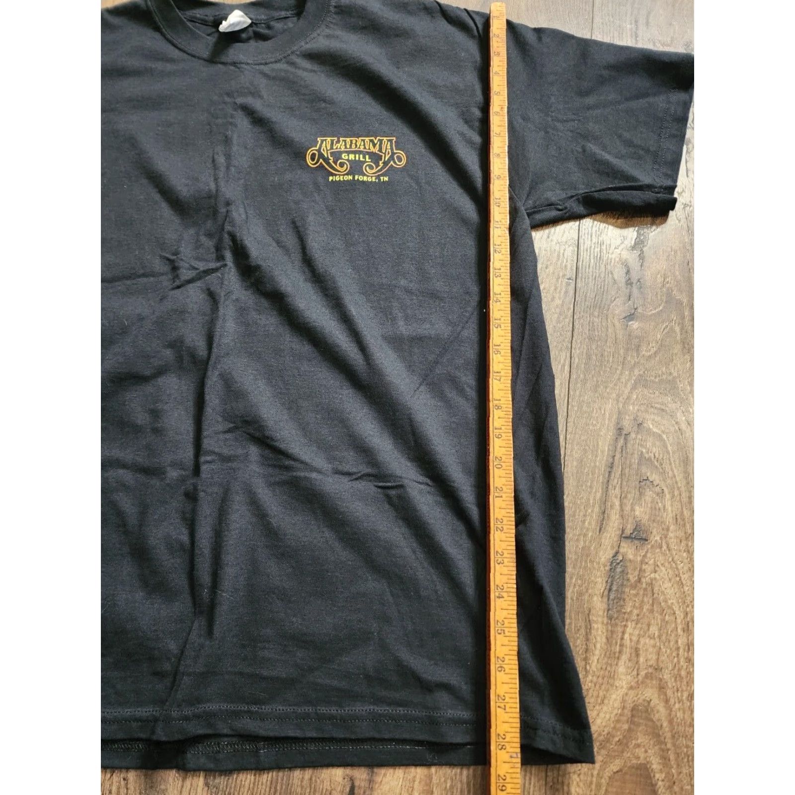 Gildan Vintage Alabama Grill T-Shirt Men XL Black Double-Sided Music Pigeon Forge Country Size US XL / EU 56 / 4 - 3 Thumbnail