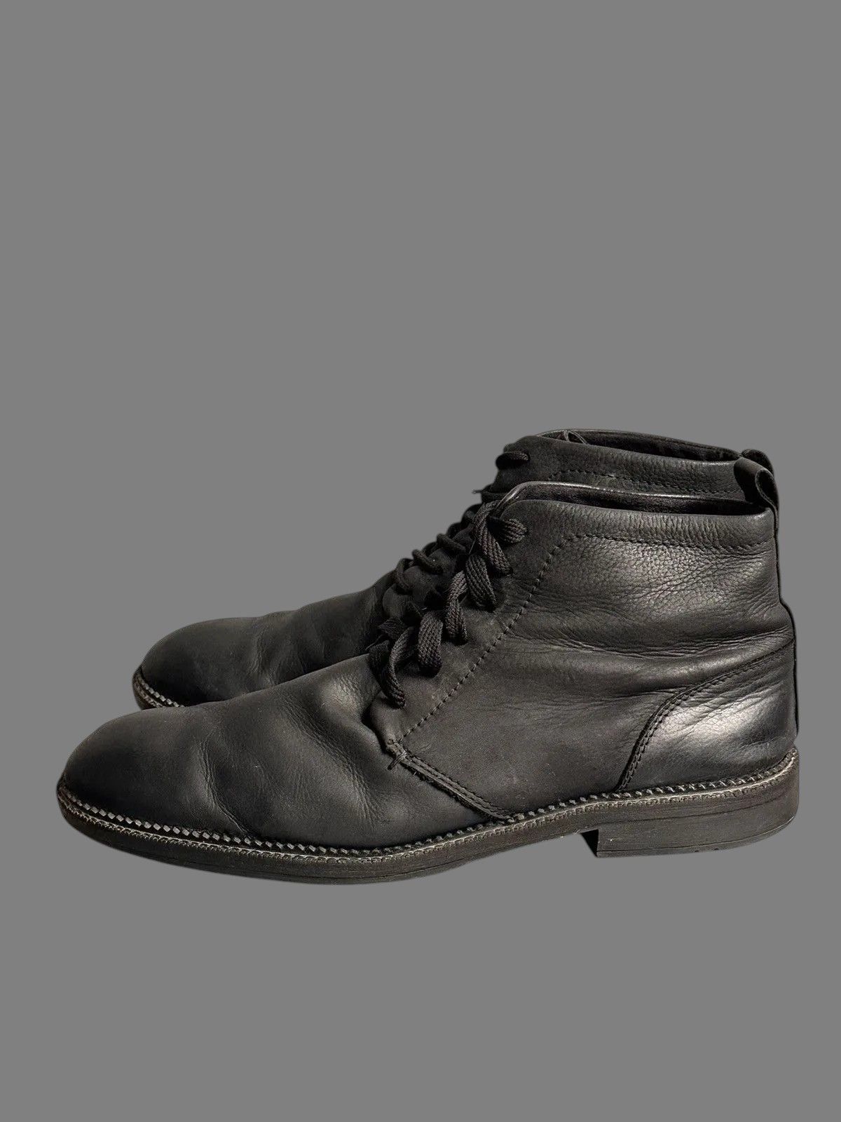If Six Was Nine Guidi Rick Owens Handmade Leather Boots Rare Last Drop GOA Size US 12 / EU 45 - 7 Thumbnail