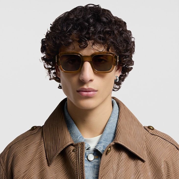 Louis Vuitton LV Clash Round Square Sunglasses Size ONE SIZE - 4 Thumbnail