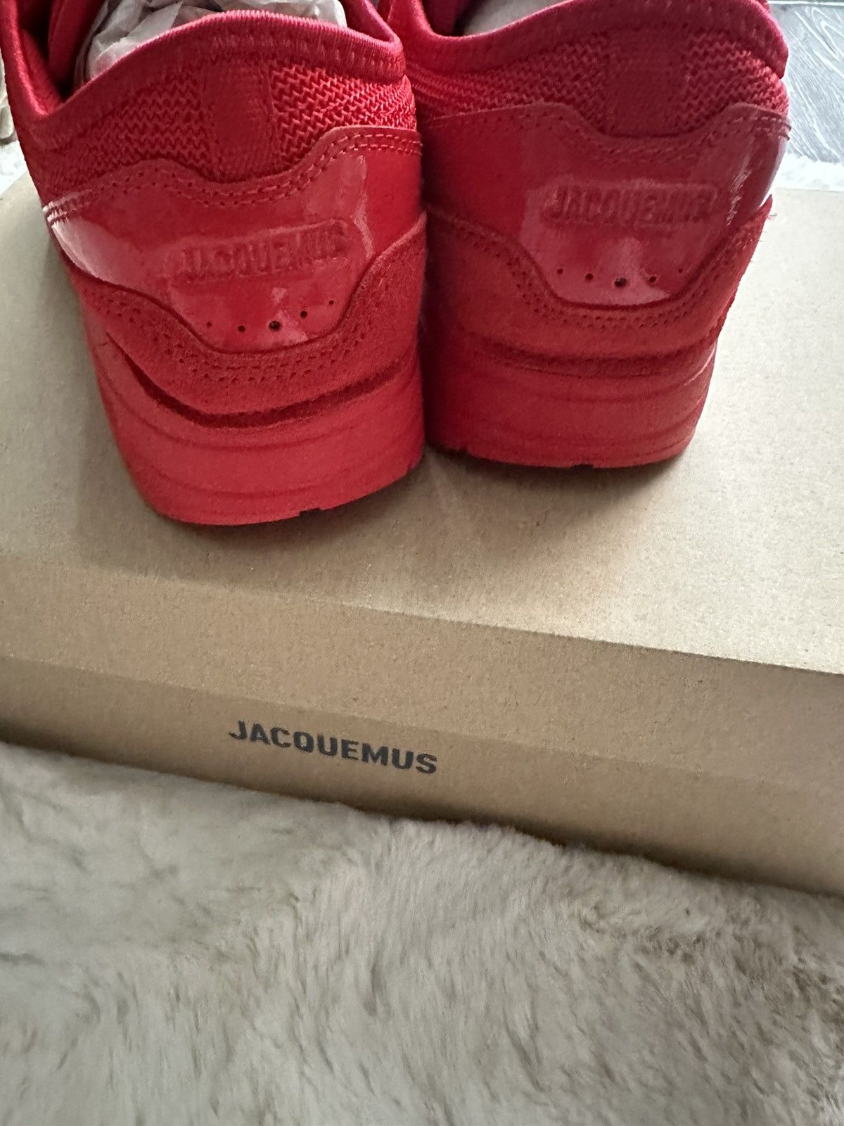 Jacquemus × Nike Nike Air Max 1 '86 x Jacquemus "Mystic Red" Size US 8.5 / IT 38.5 - 5 Thumbnail