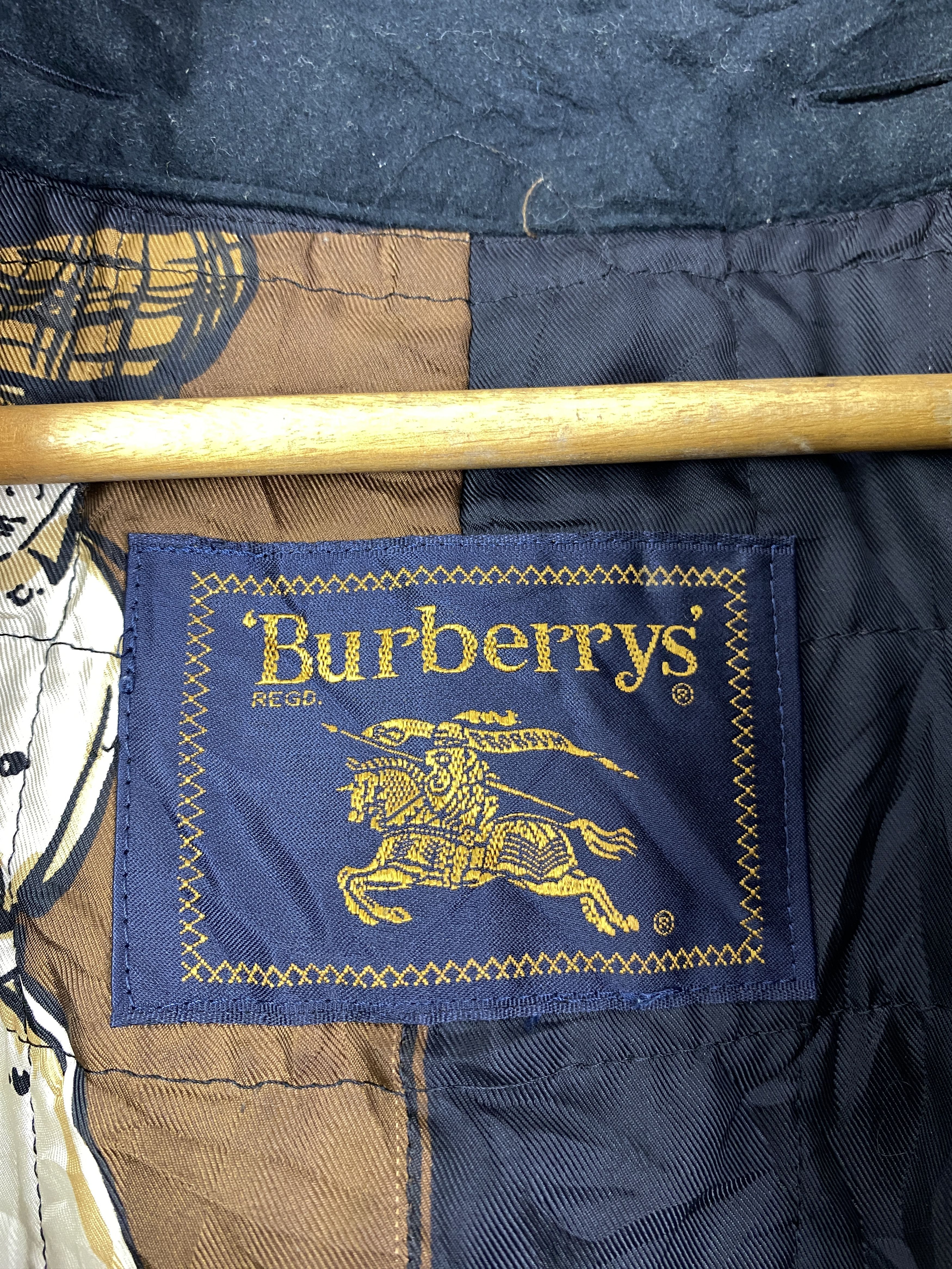 Burberry Vintage Burberry's Trench Coat Nova Check Patterns JA0222 Size US L / EU 52-54 / 3 - 6 Thumbnail