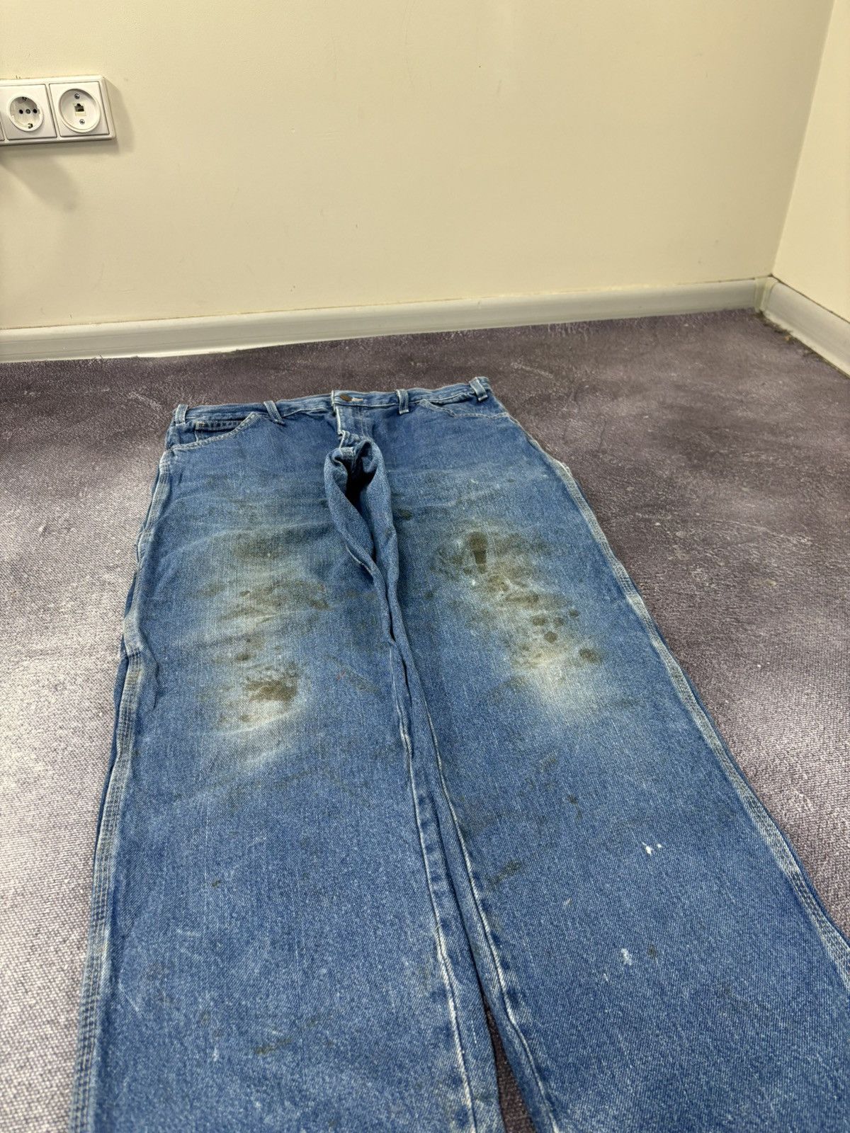 Dickies Vintage Dickies Relaxed Fit USA Work Blue Denim Jeans Size US 36 / EU 52 - 11 Thumbnail