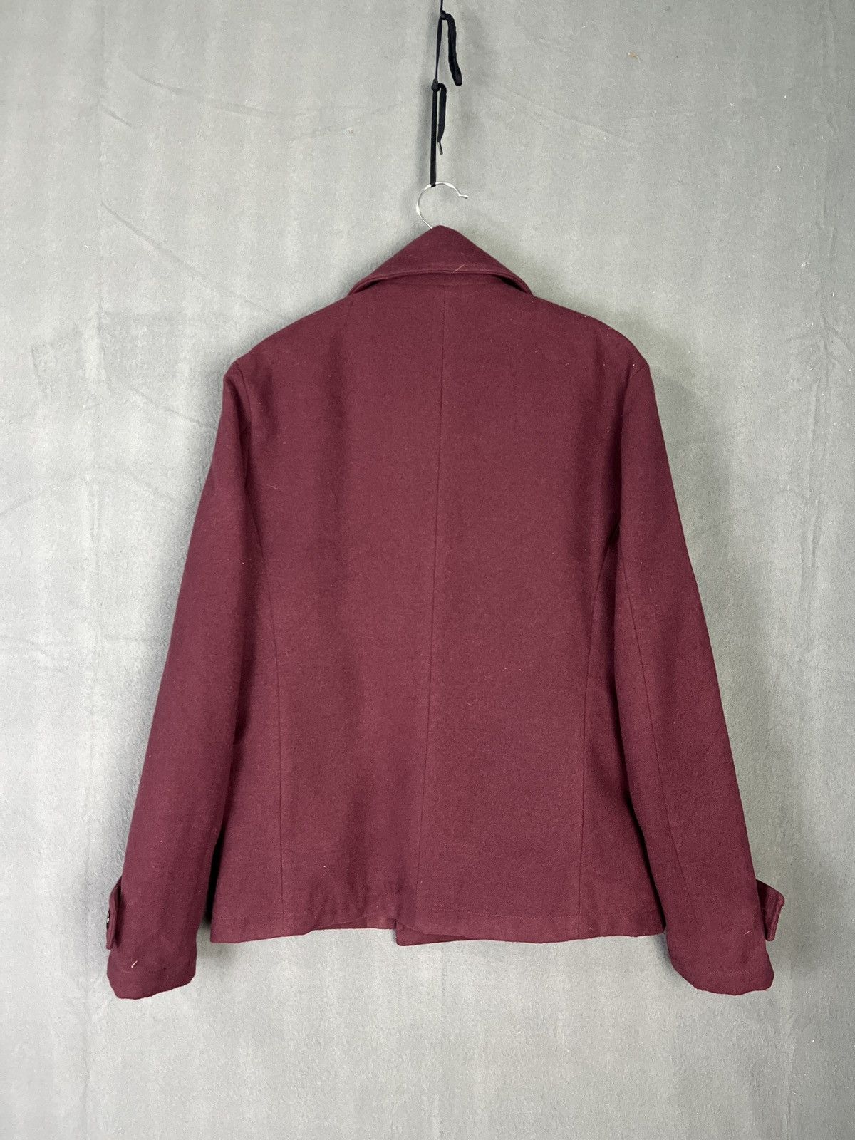 Beams Plus × Japanese Brand × Vintage Beams Heart Double Breasted Wool Cropped Jacket Size S / US 4 / IT 40 - 2 Thumbnail