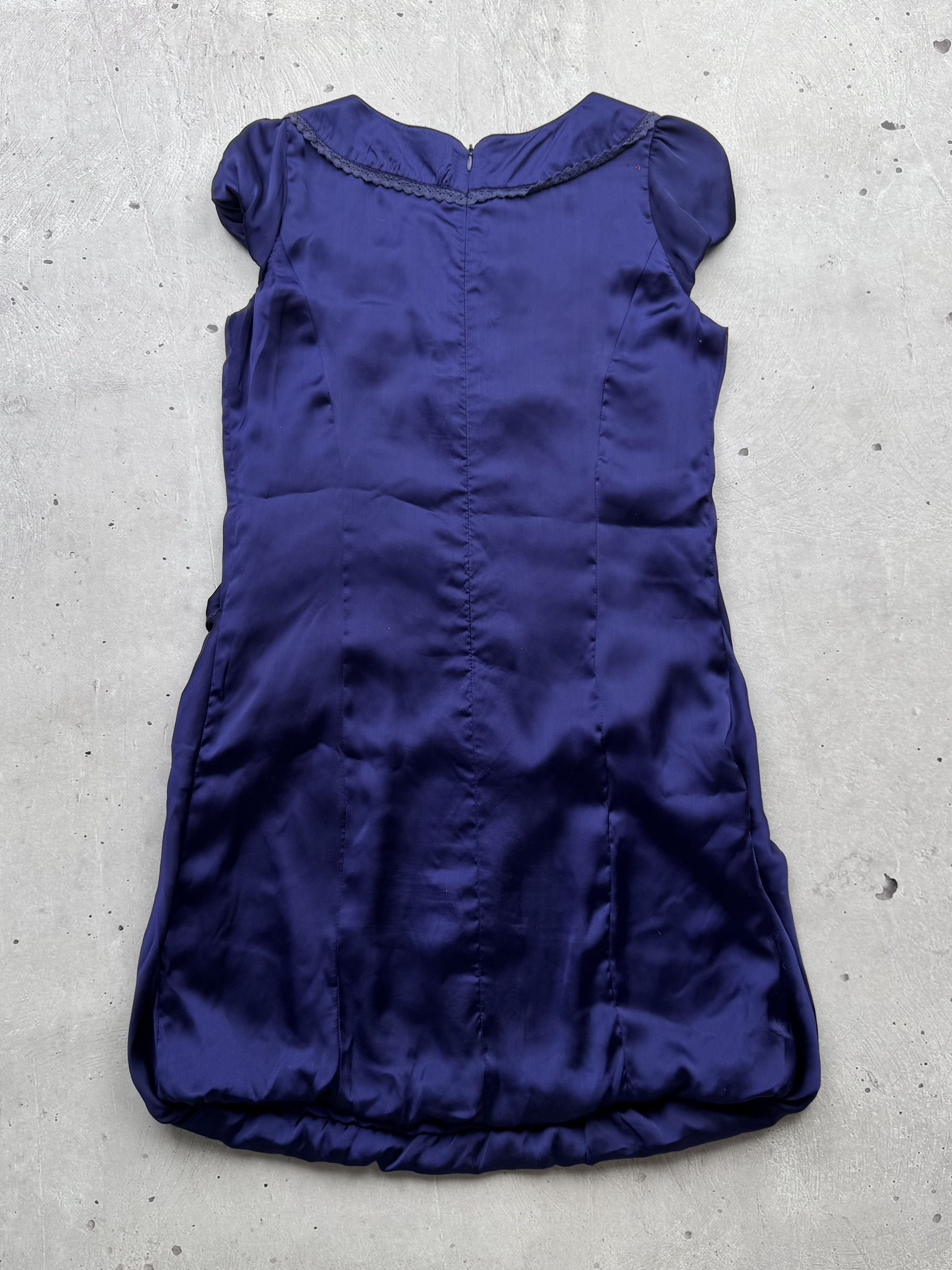 Bebe × Vintage Bebe Vintage Silk Asymmetrical Mini Dress Size M / US 6-8 / IT 42-44 - 10 Thumbnail