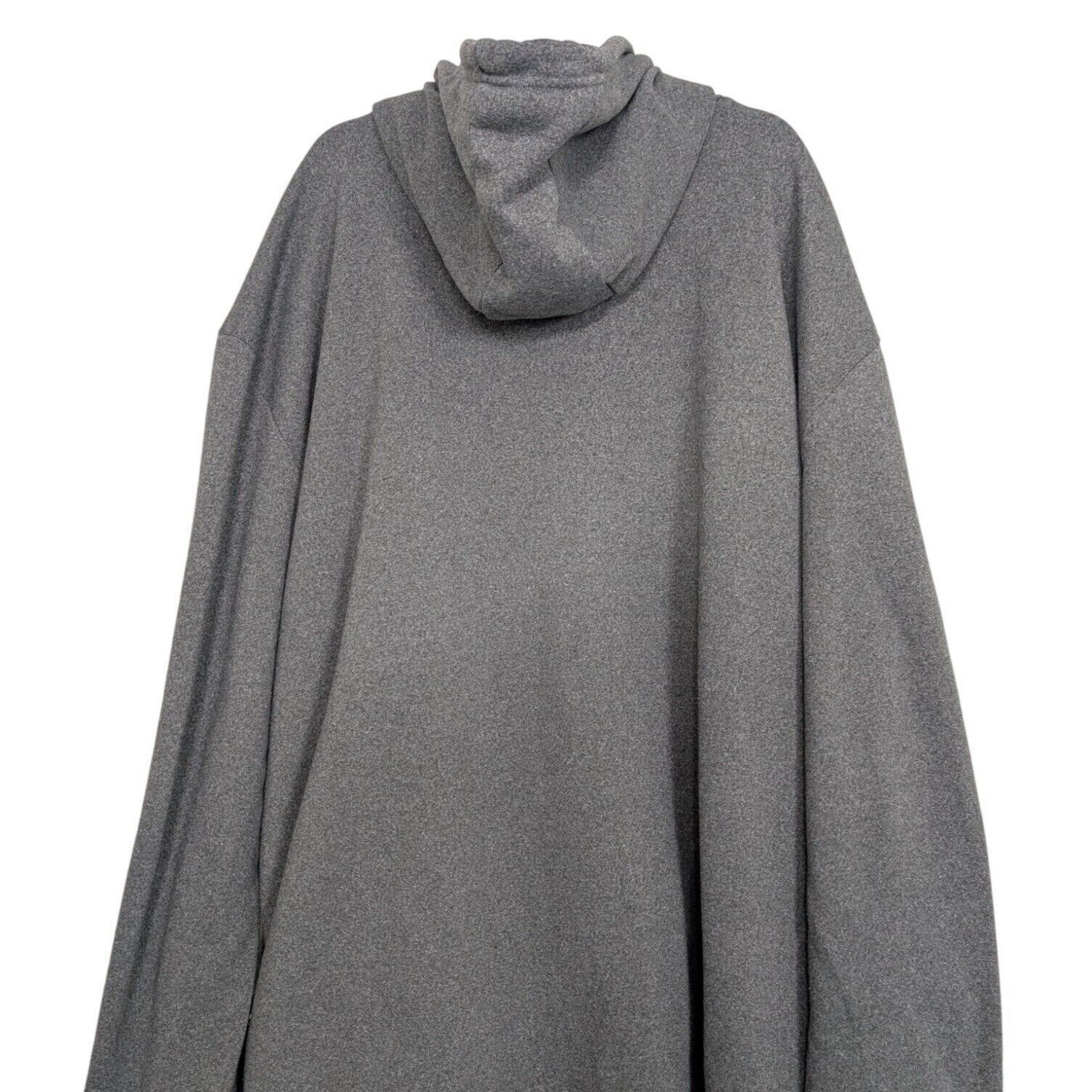 Designer Y2K Ecko Unltd Embroidered Logo Hoodie Mens Size 4XL Gray Size 4XL / US 24-26 - 9 Thumbnail