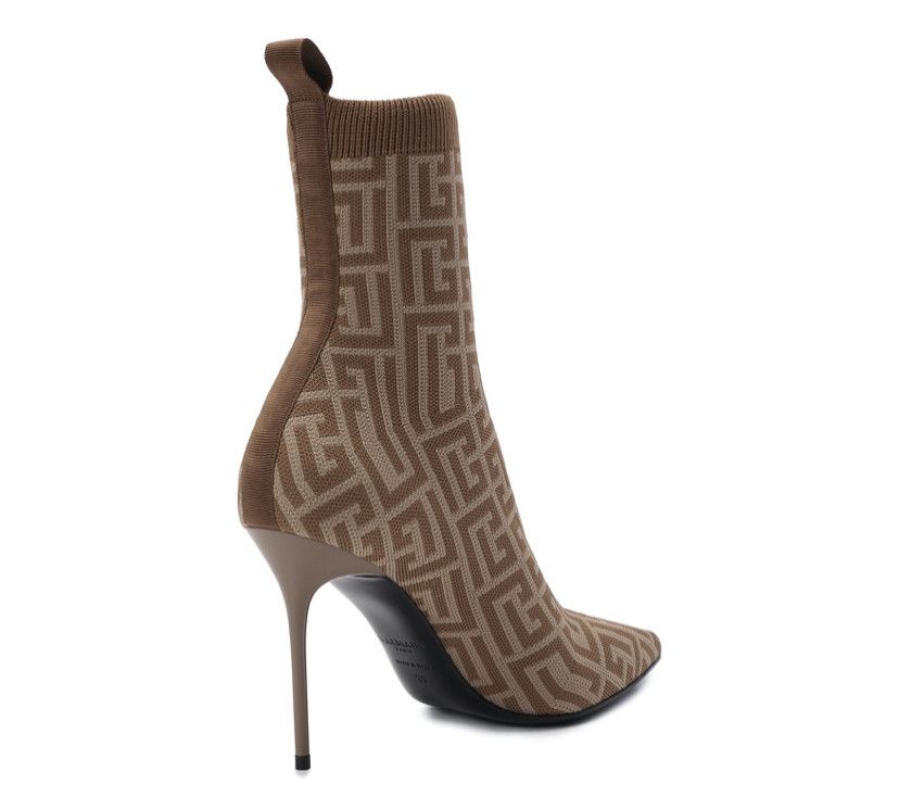 Balmain o1y0625 Ankle Boots in Brown Size US 6 / IT 36 - 2 Thumbnail