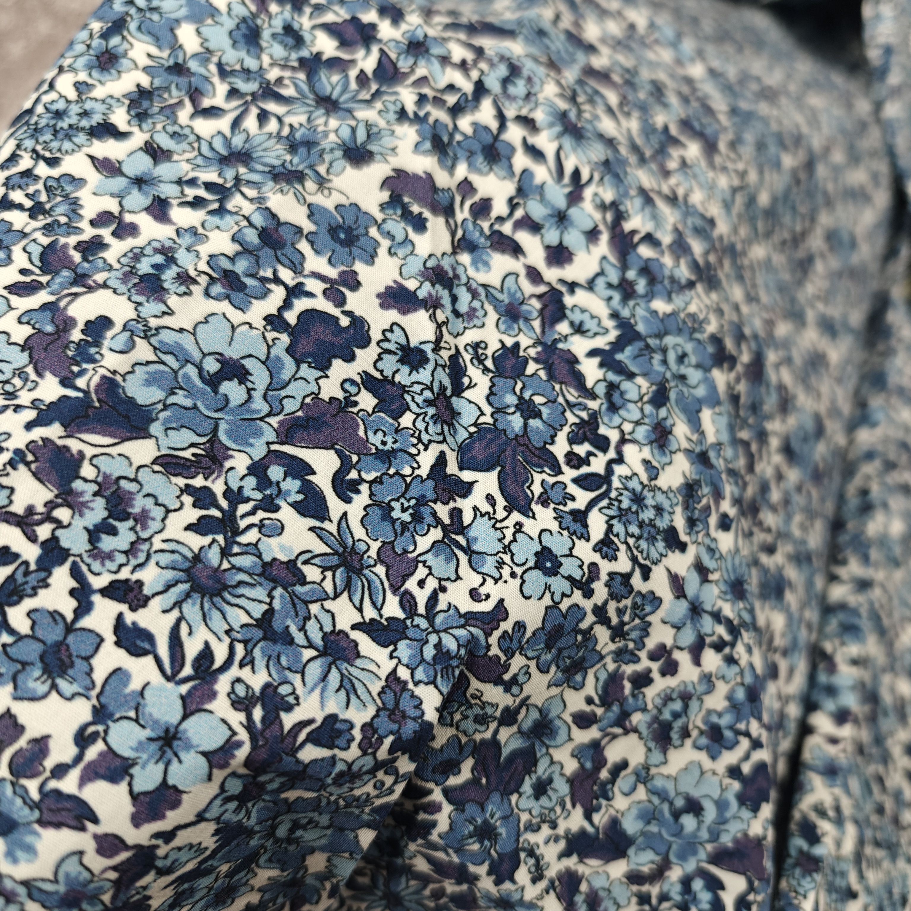 Eton ETON Poplin Floral Shirt Contemporary size 38/15 Size US M / EU 48-50 / 2 - 5 Thumbnail