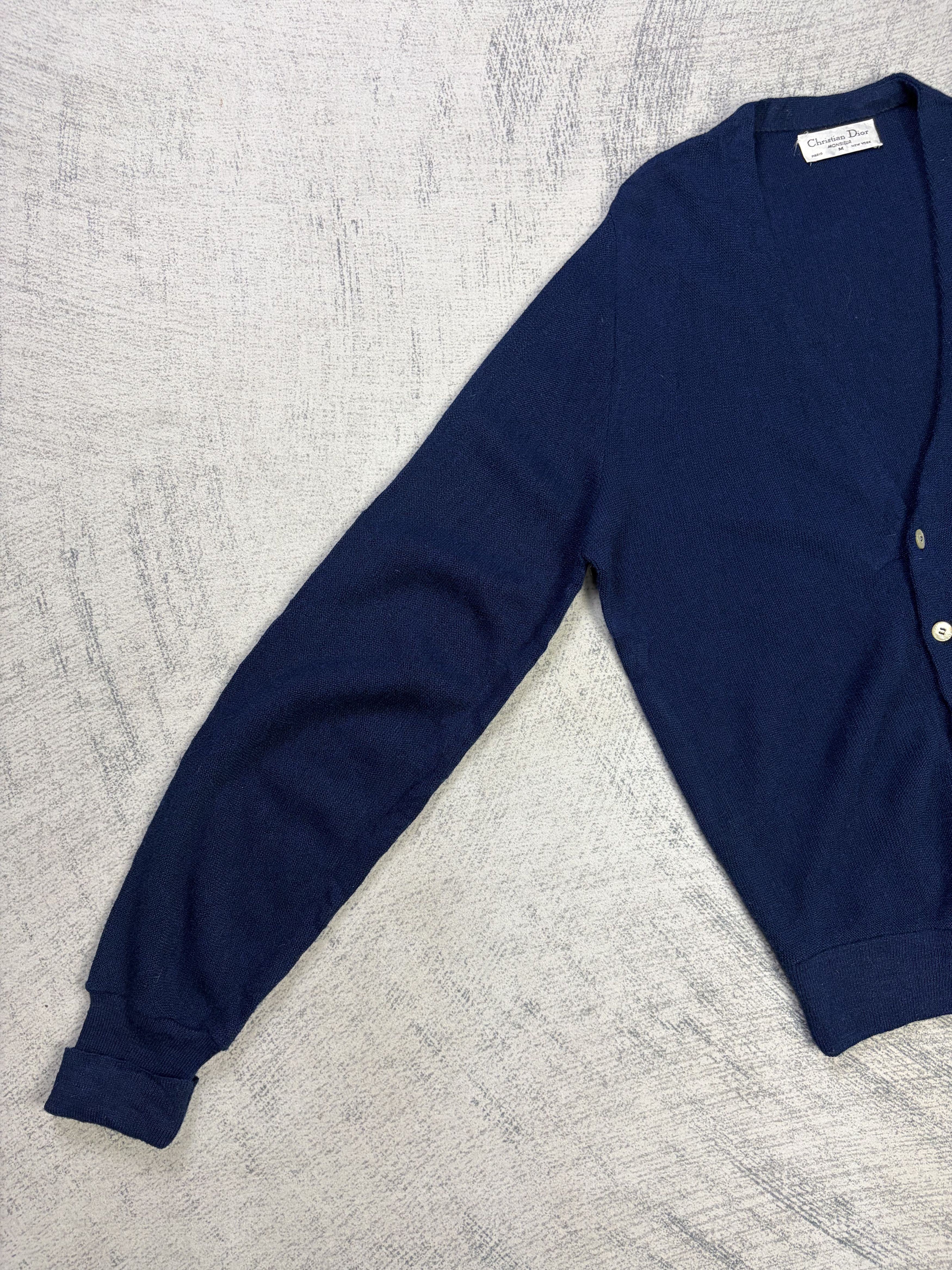 Christian Dior Monsieur Vintage Christian Dior Knitted Cardigan Made in USA Size US M / EU 48-50 / 2 - 4 Thumbnail