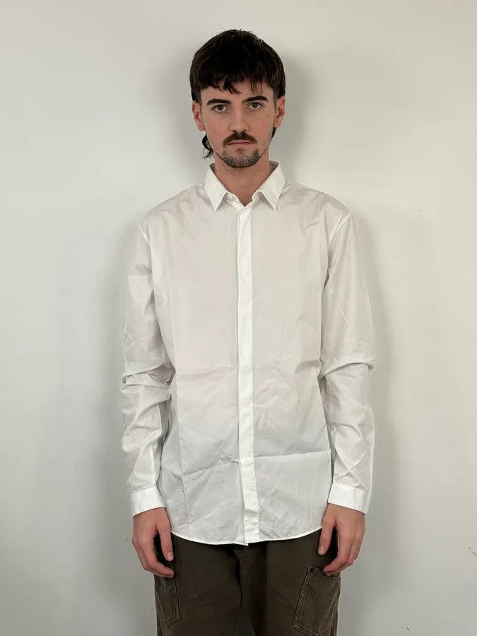 Dior Dior White Signature Premium Shirt Size US M / EU 48-50 / 2 - 2 Thumbnail