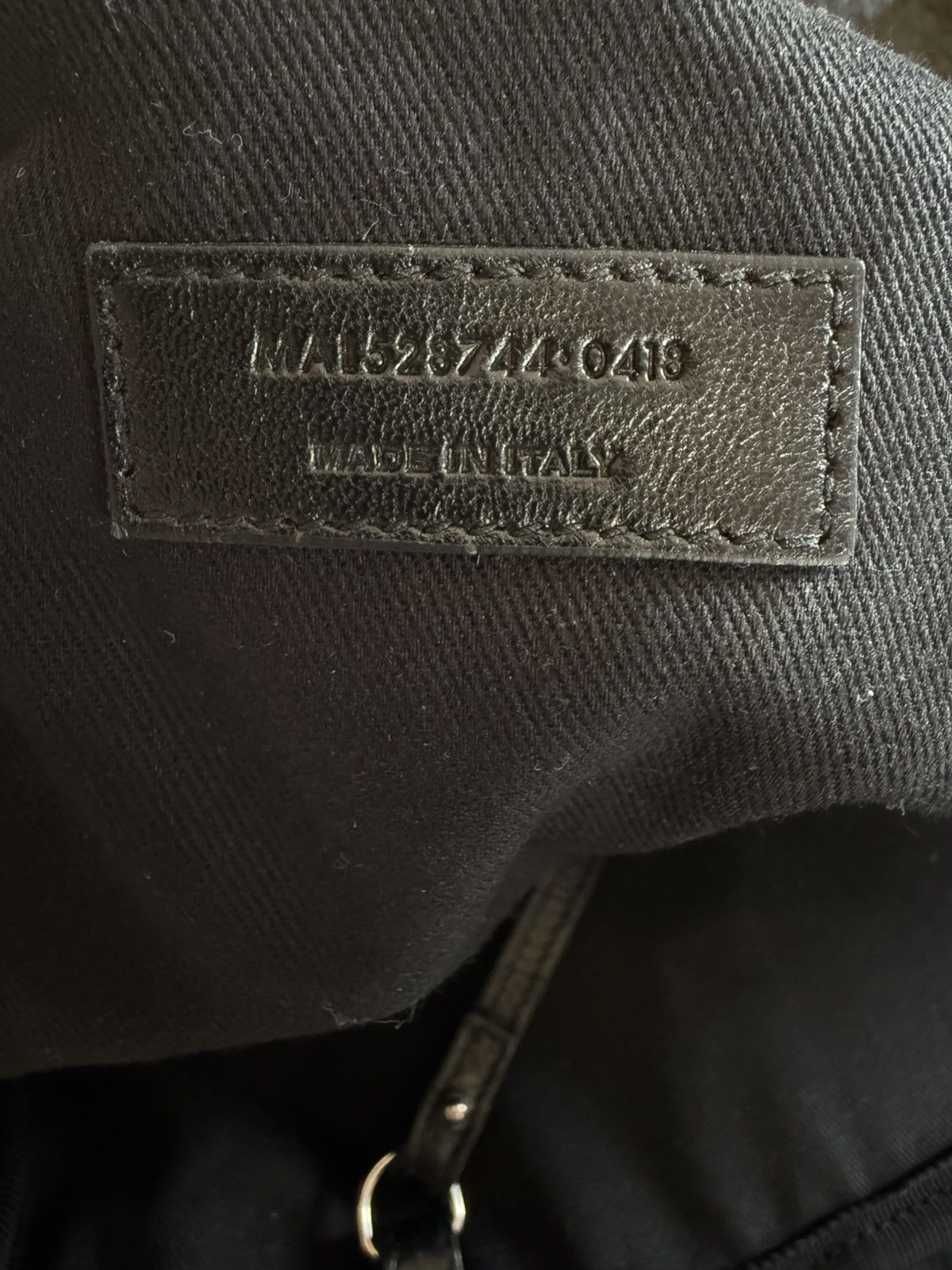 Saint Laurent Paris SLP Crocodile Embossed Sac Du Jour Large Briefcase Size ONE SIZE - 2 Thumbnail