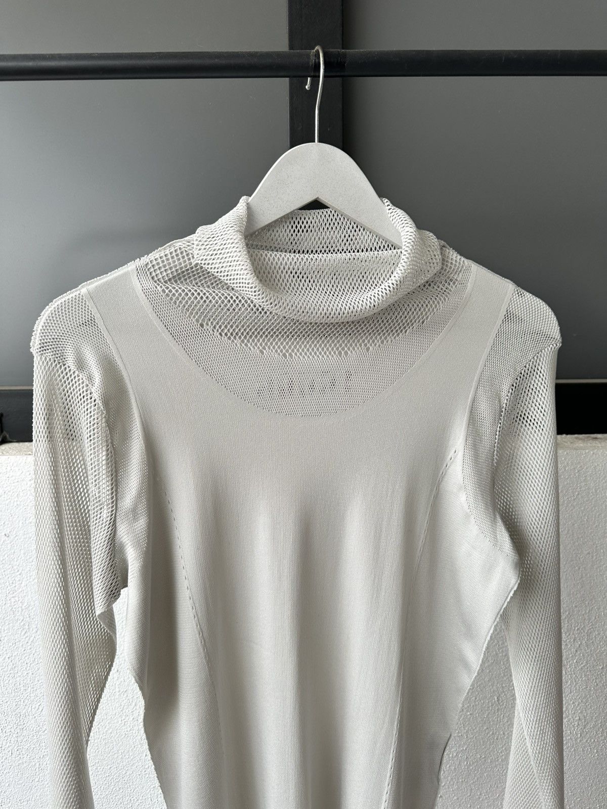 Hiroko Koshino Homme 00's Trunk by Hiroko Koshino mesh long sleeve Size US M / EU 48-50 / 2 - 11 Thumbnail
