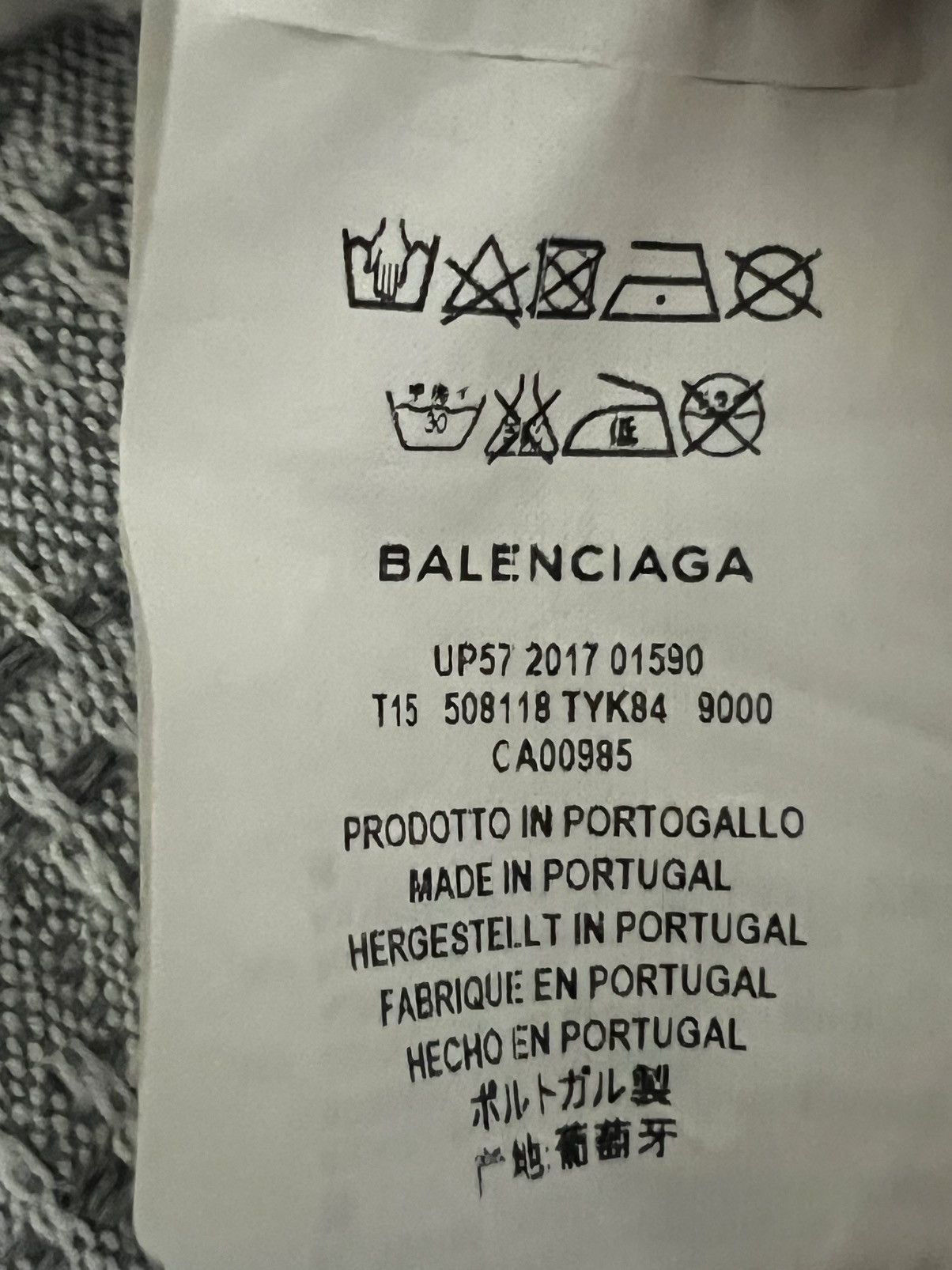 Balenciaga BALENCIAGA MODE HOODIE Size US XXS / EU 40 - 5 Thumbnail