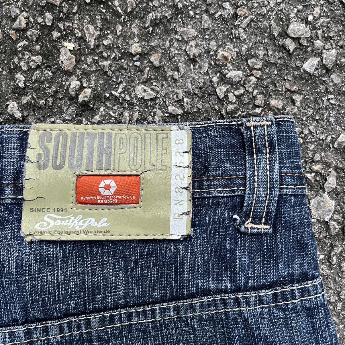 Southpole Y2K Southpole Orange Tab Baggy Jeans Faded Blue Denim Jnco Size US 38 / EU 54 - 13 Thumbnail