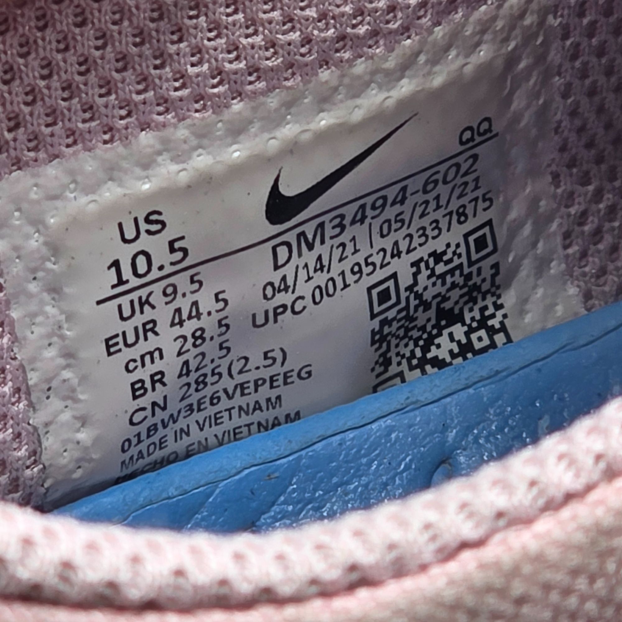 Nike Nike SB Chron 2 Mens Size 10.5 Pink Sneaker Shoes Casual Ska Size US 10.5 / EU 43-44 - 6 Thumbnail