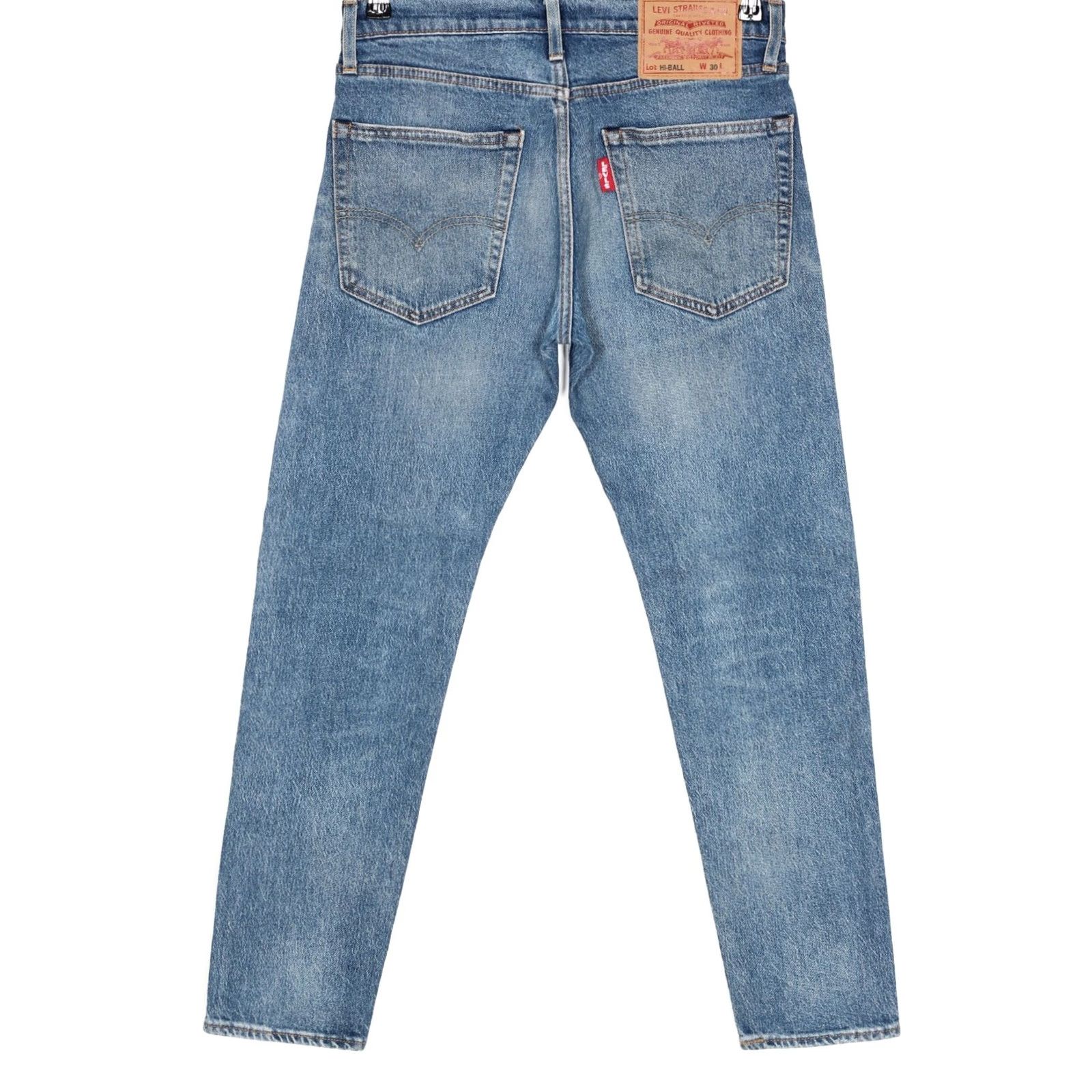 Levi's VINTAGE LEVI’S HI-BALL Roll PREMIUM Big E Slim Tapered Jeans Men W30 DZ6937 Size US 30 / EU 46 - 3 Thumbnail