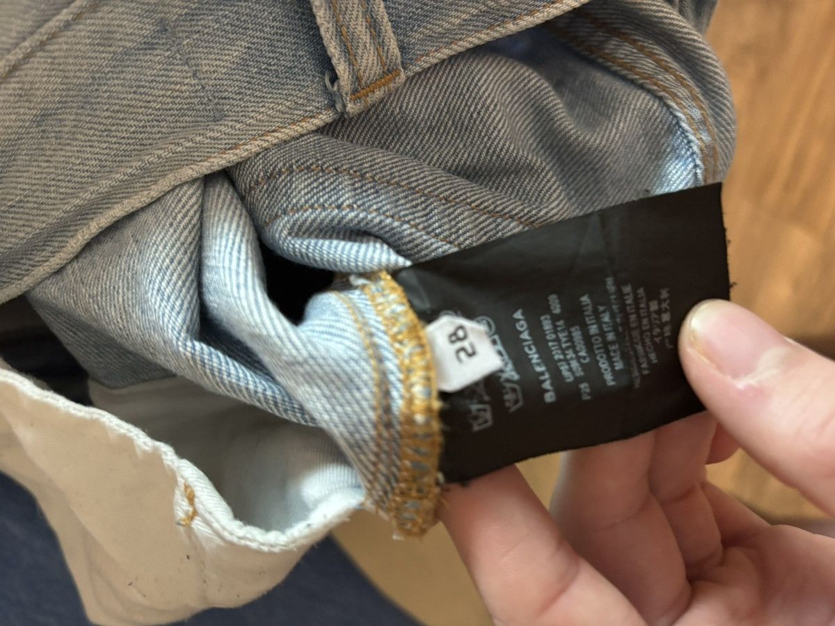 Balenciaga Balenciaga Convertible Leather Denim Size US 30 / EU 46 - 4 Thumbnail