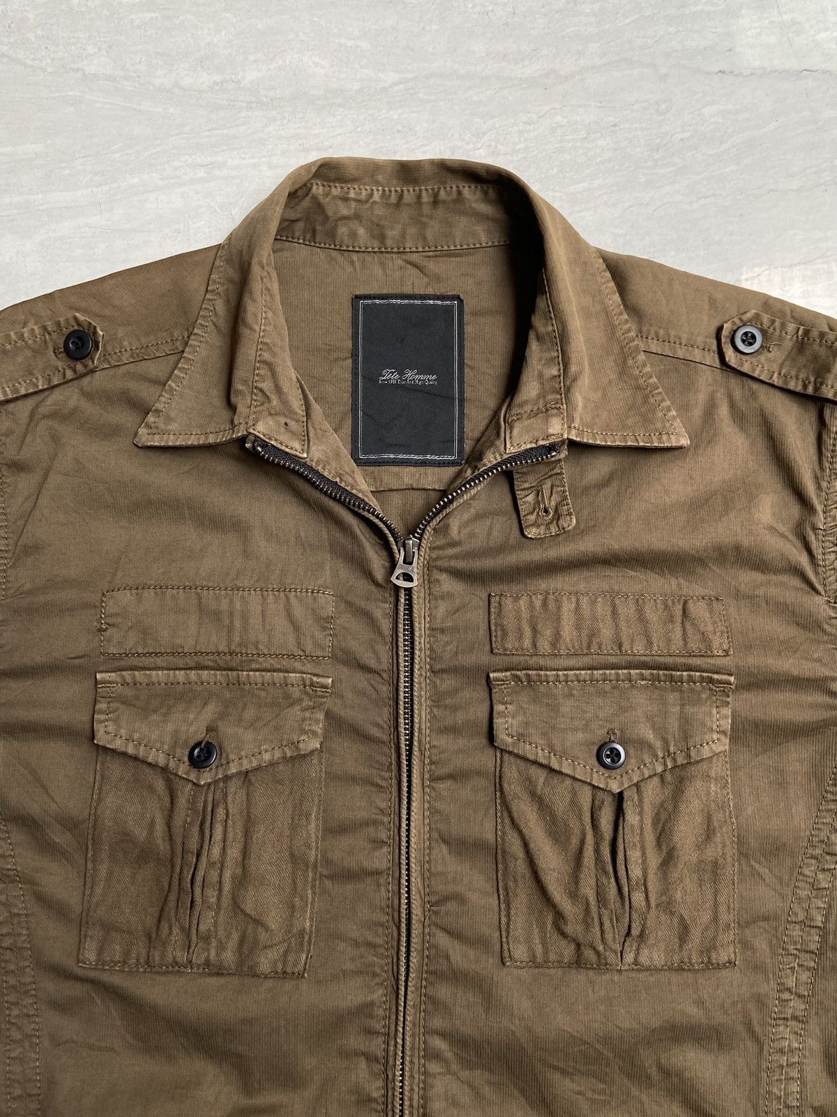 Issey Miyake TETE HOMME Brown Jacket Size US M / EU 48-50 / 2 - 10 Thumbnail