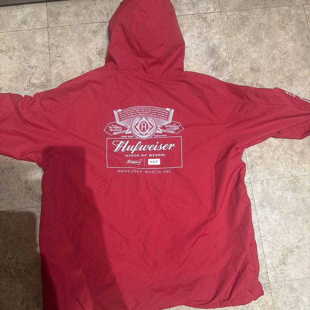 Budweiser BUDWEISER X HUF RAIN JACKET Size US XL / EU 56 / 4 - 4 Thumbnail