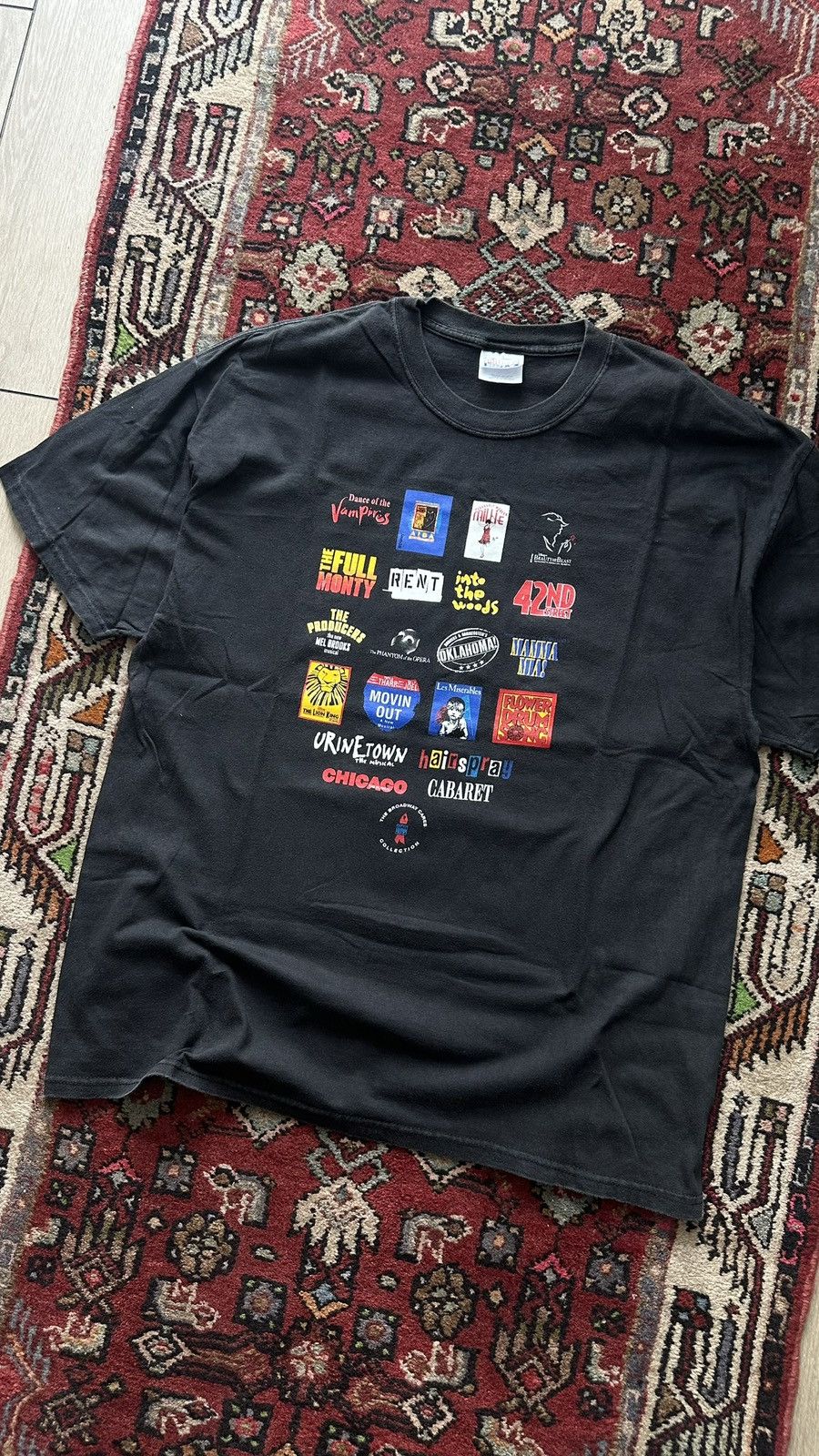 Vintage Vintage 90s Broadway Cares Musical The Full Monty Rent Size US XL / EU 56 / 4 - 4 Thumbnail