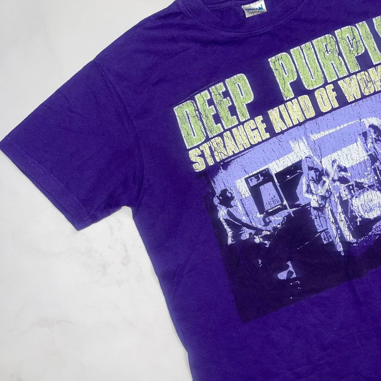 Vintage 10 Deep Purple Strange Kind Of Woman Band Shirt Size M Size US M / EU 48-50 / 2 - 4 Thumbnail