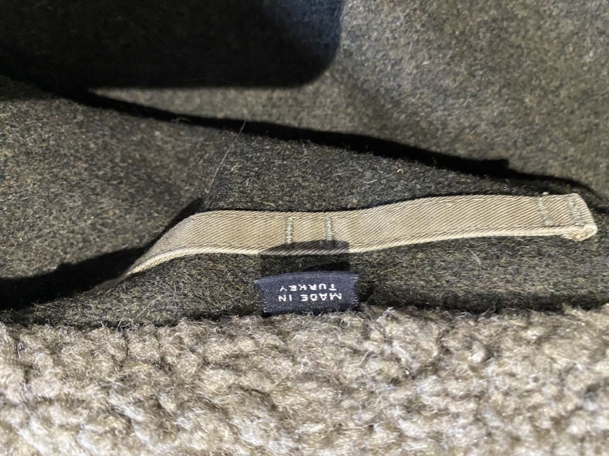 Allsaints AllSaints Bomber Jacket Olive Green with Sherpa Collar Size US M / EU 48-50 / 2 - 5 Thumbnail