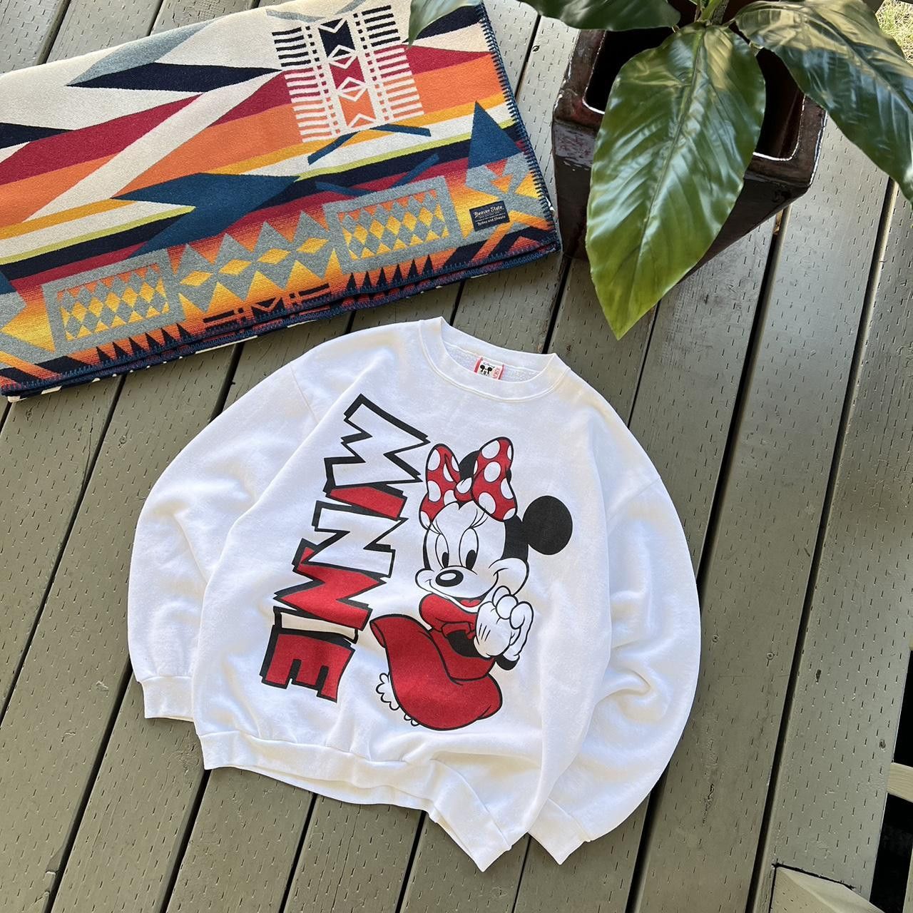 Disney × Vintage Vintage Disney Sweatshirt Mickey Mouse Size US XL / EU 56 / 4 - 4 Thumbnail