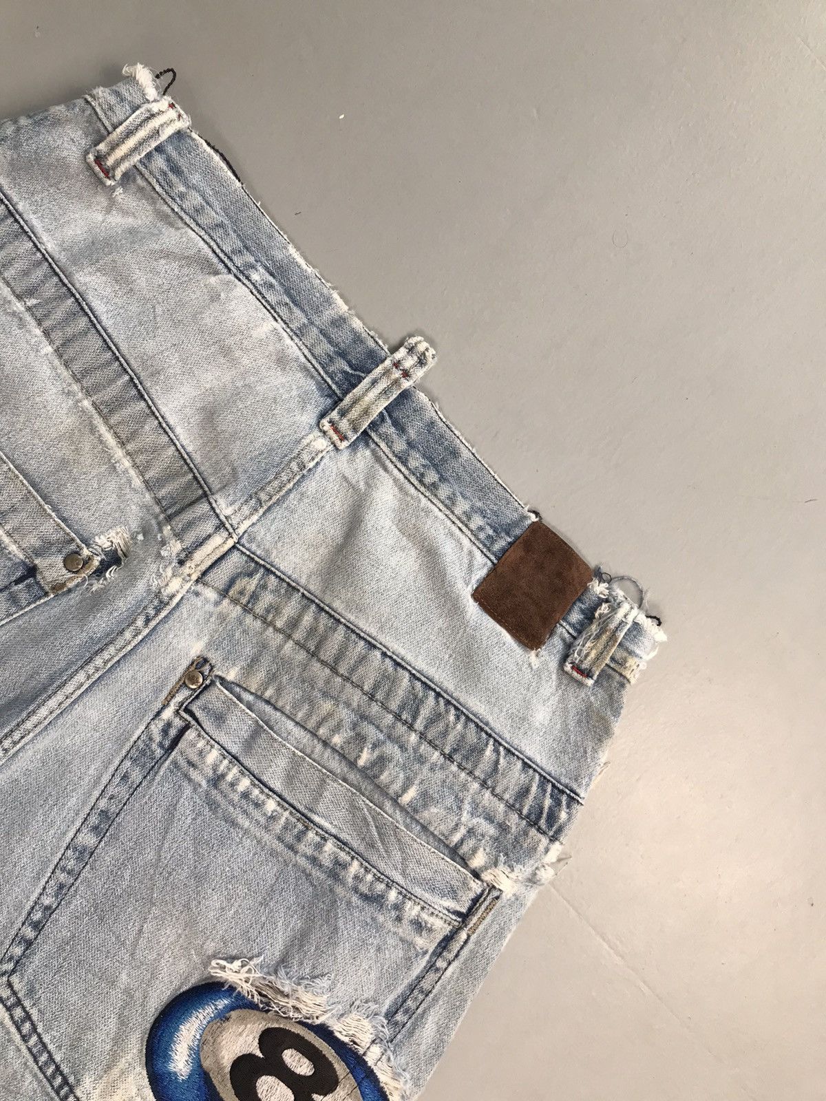 JNCO Vintage Jnco embroidered distressed jort Size US 34 / EU 50 - 17 Thumbnail