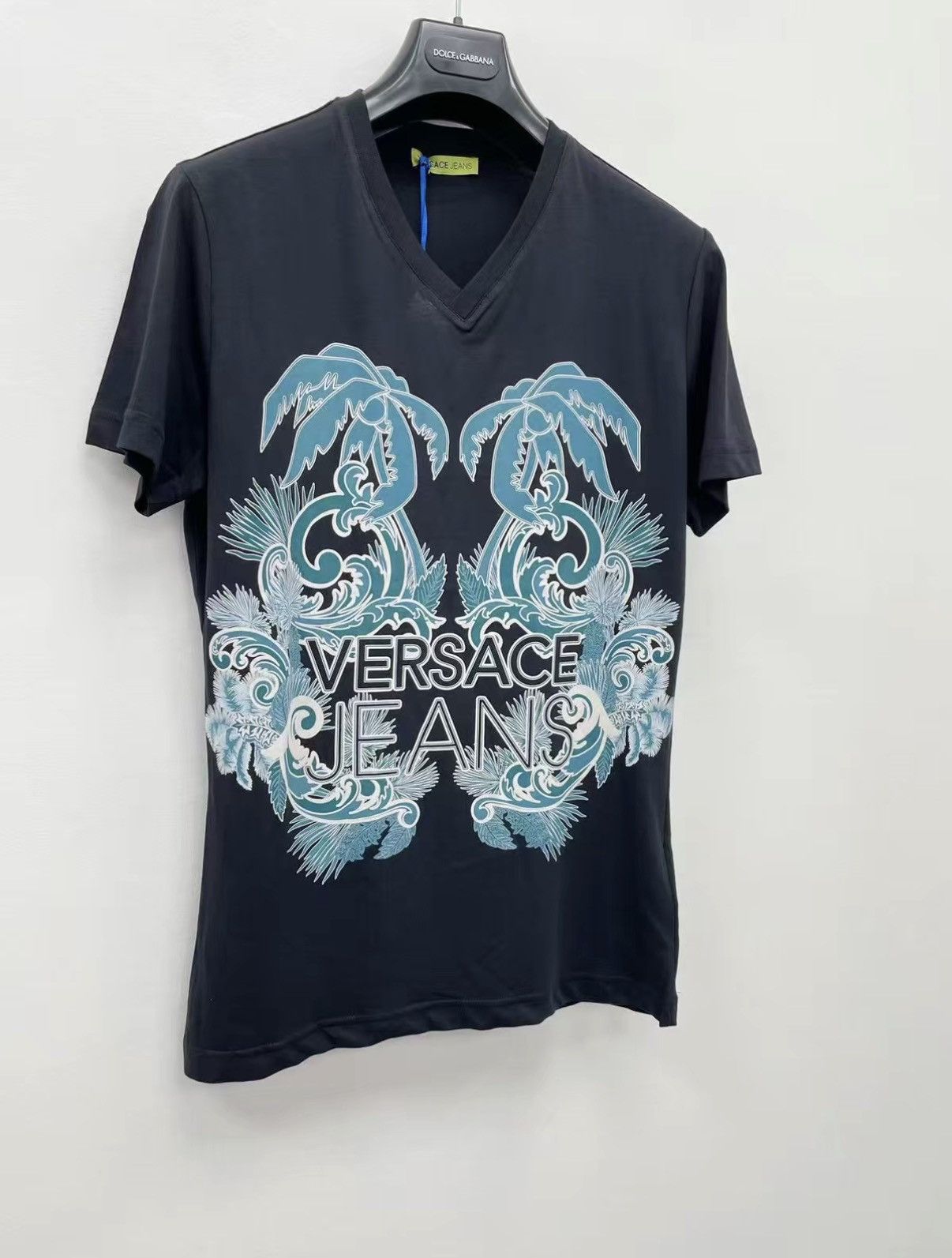Versace VERSACE Jeans 100% Cotton Short Sleeve T-shirt J30 Size US S / EU 44-46 / 1 - 2 Thumbnail