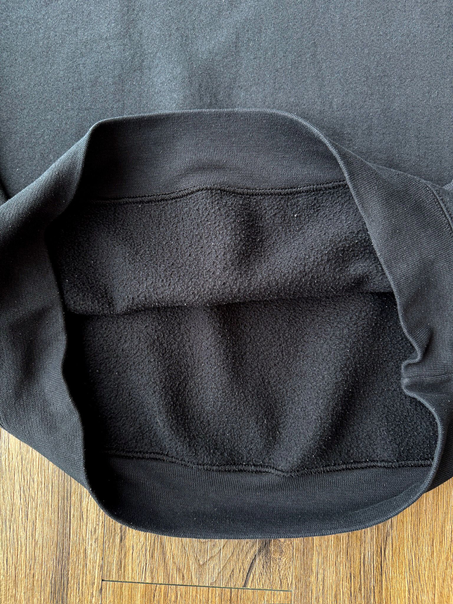 Fruit Of The Loom Vintage Fruit of the Loom Heavy Cotton Sweatshirt Black Size US XL / EU 56 / 4 - 5 Thumbnail