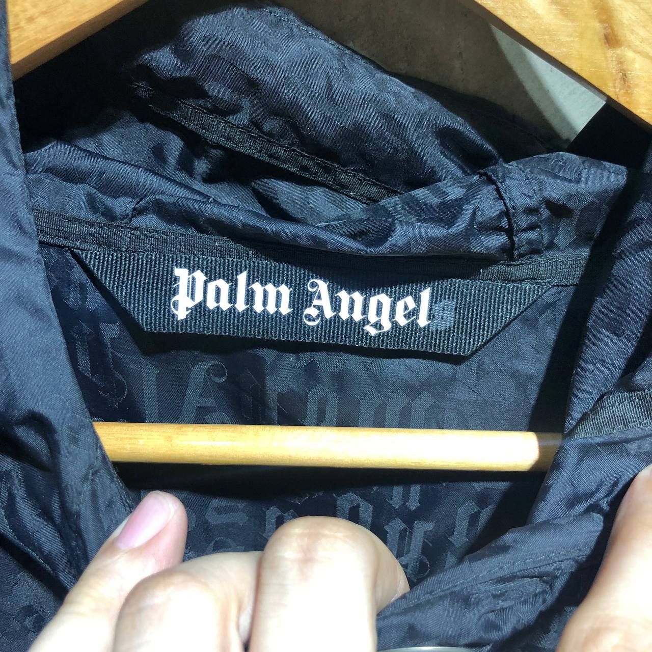 Palm Angels Palm Angels Monogram AOP zip up windbreaker jacket Size US XXL / EU 58 / 5 - 15 Thumbnail