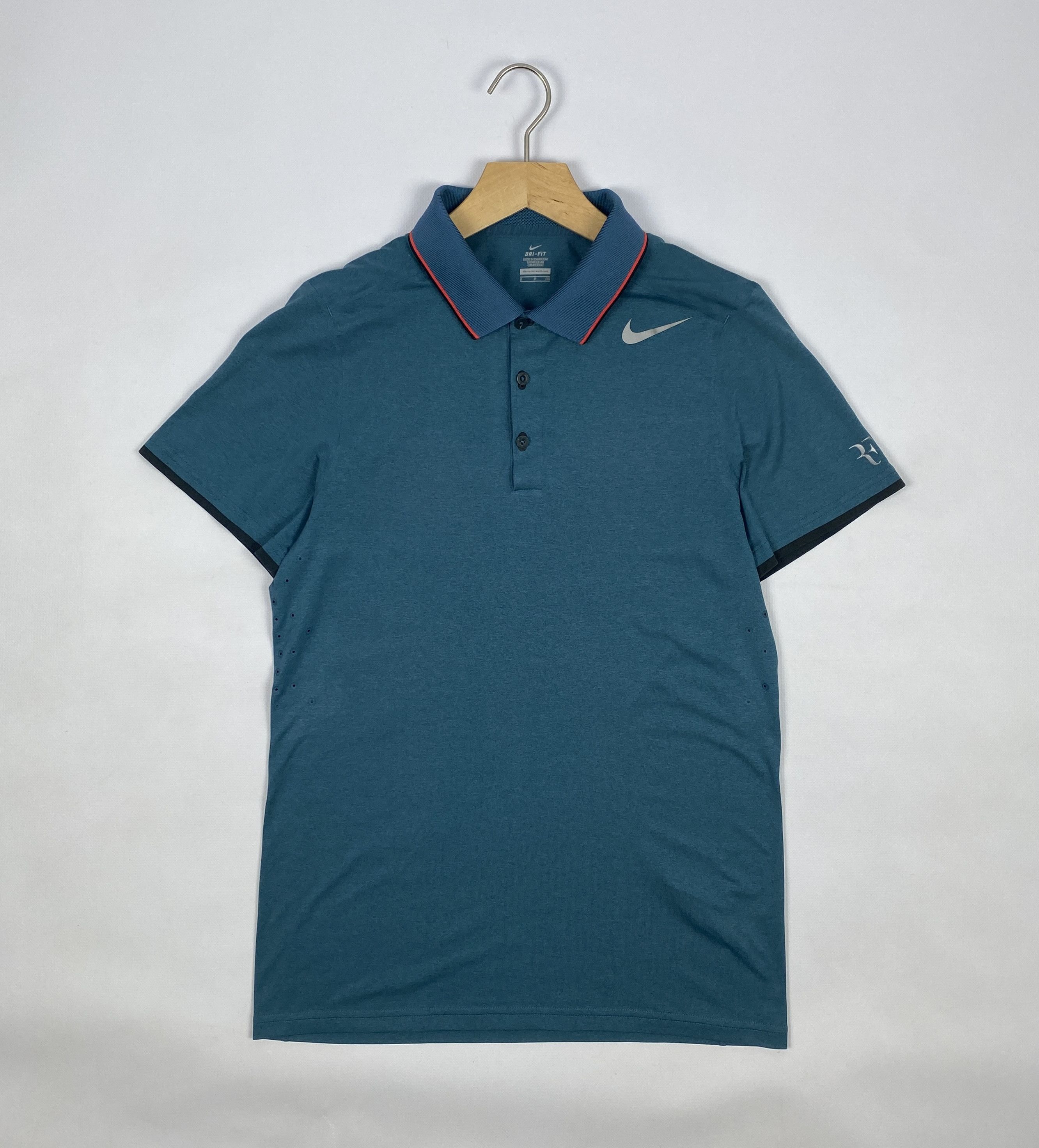 Nike Nike Roger Federer RF 2014 Australian Open Polo Tennis Shirt Size US S / EU 44-46 / 1 - 2 Thumbnail