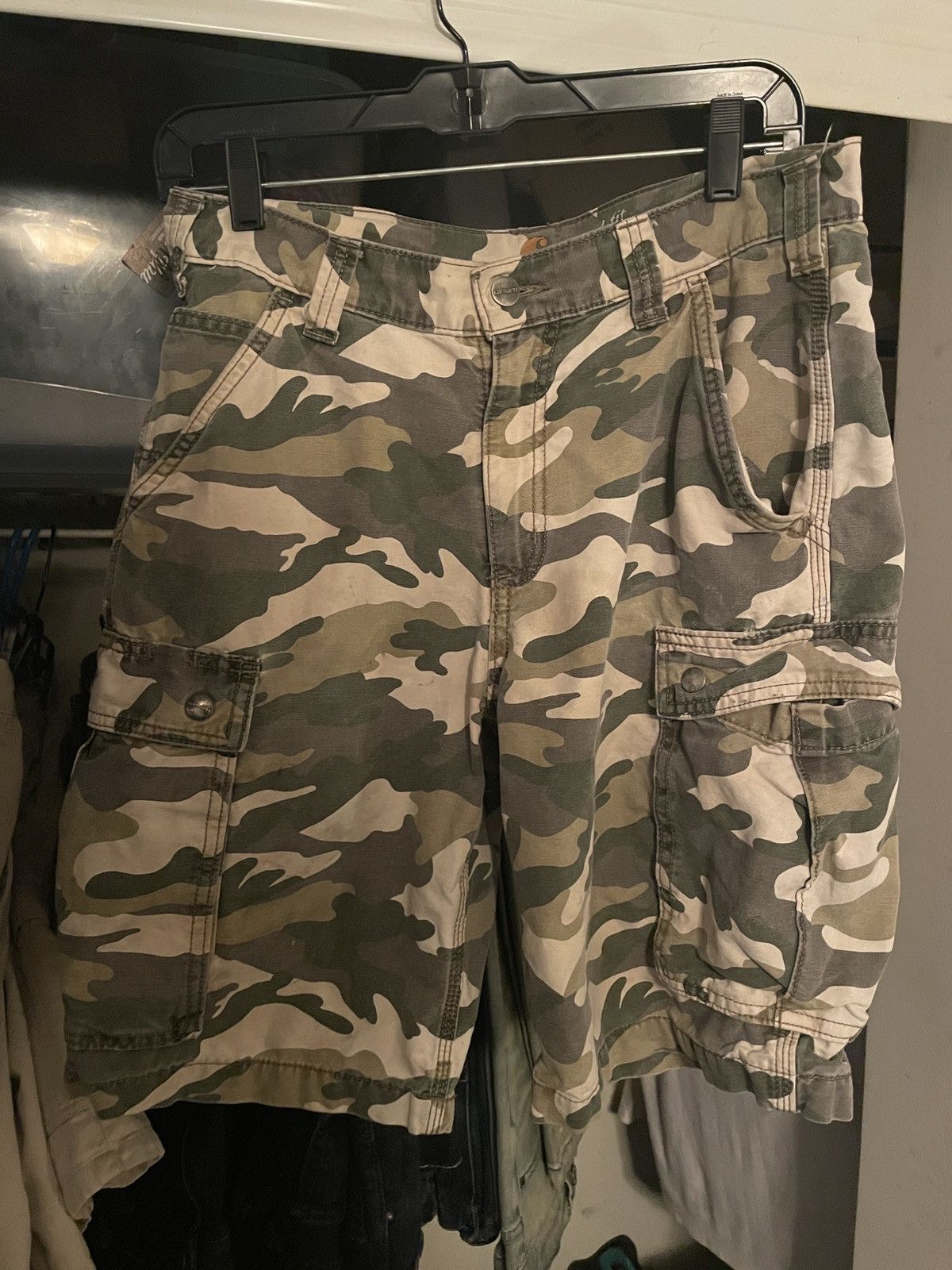 Carhartt Camo Carhartt Shorts Size US 31 - 1 Thumbnail