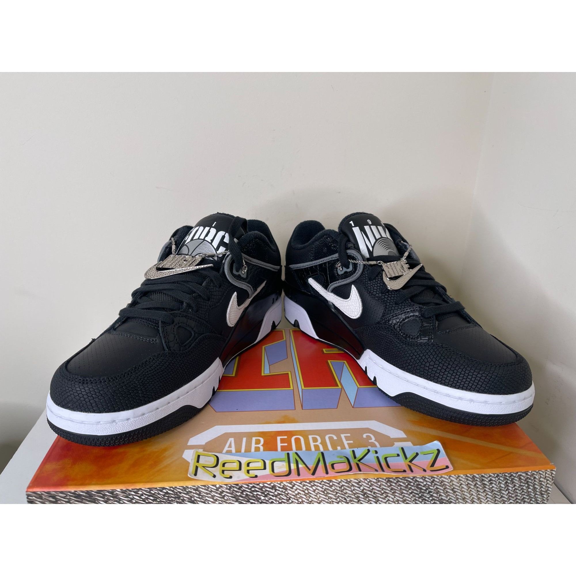 Nike Air Force 3 Low SP Nigo Black Grey Mens 10.5us