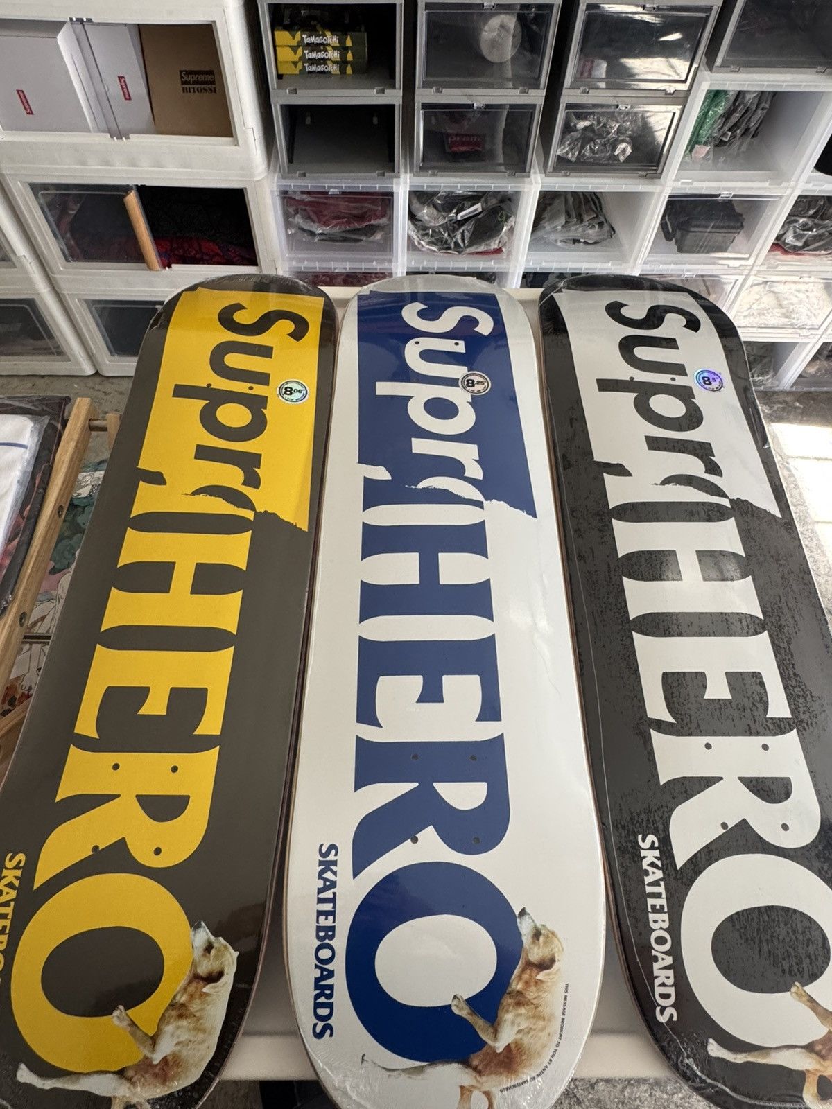 Supreme Anti Hero Skateboard | Grailed