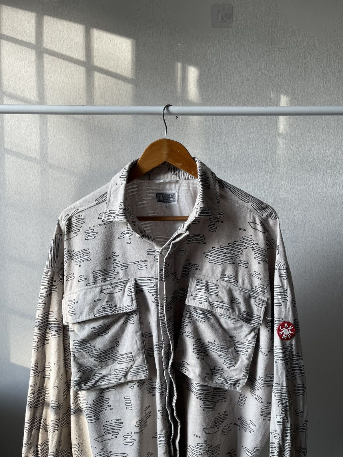 Cav Empt Cav empt Oversize Double Pocket Shirt A2 Size US L / EU 52-54 / 3 - 4 Thumbnail