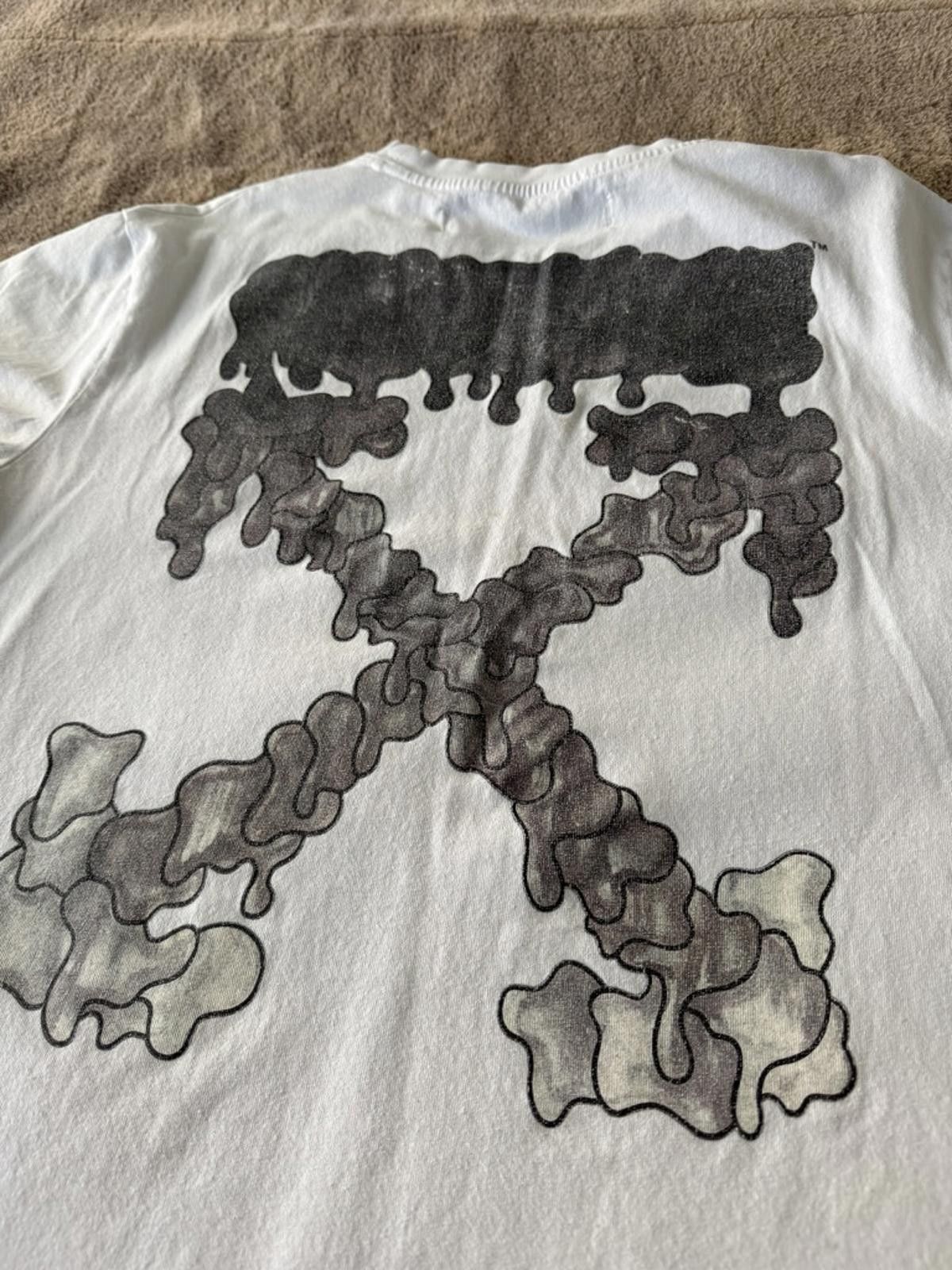 Off-White Off-White White Graphic Print T-Shirt Size US M / EU 48-50 / 2 - 7 Thumbnail