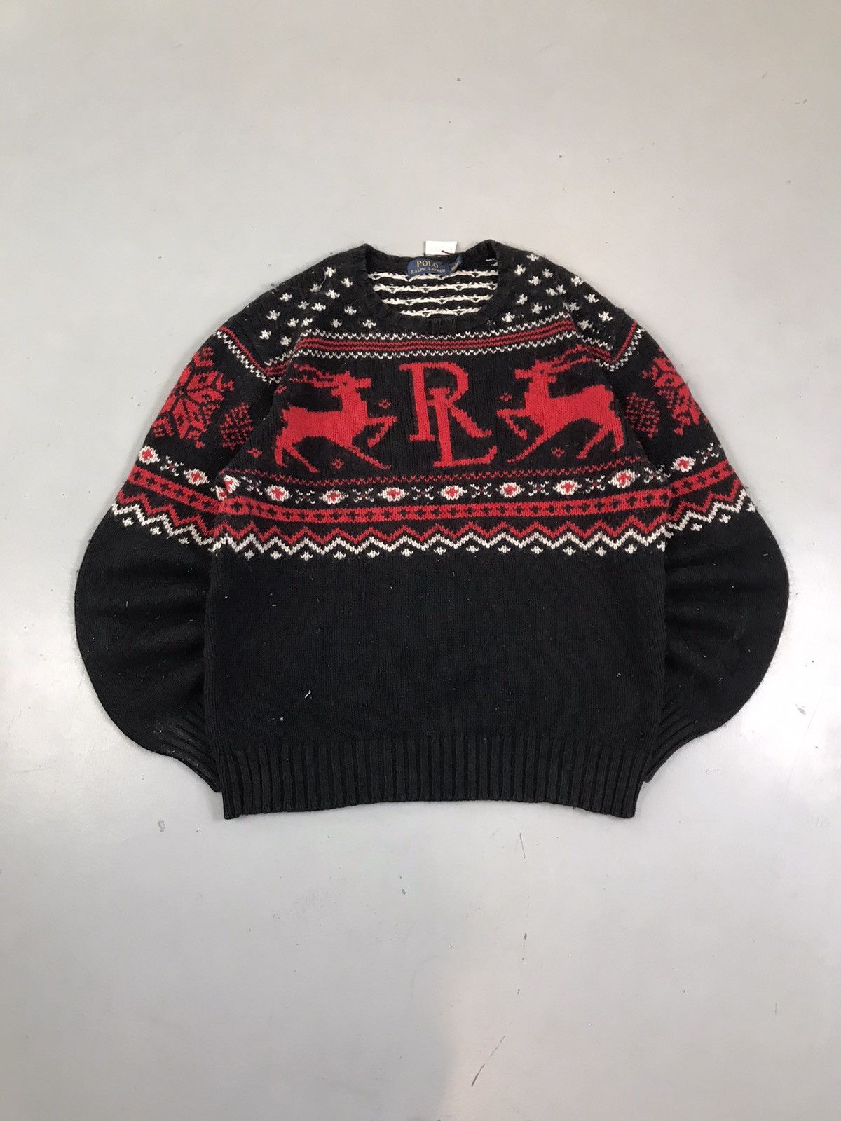 Polo Ralph Lauren Vintage polo Ralph Lauren knit sweater Size US M / EU 48-50 / 2 - 1 Thumbnail