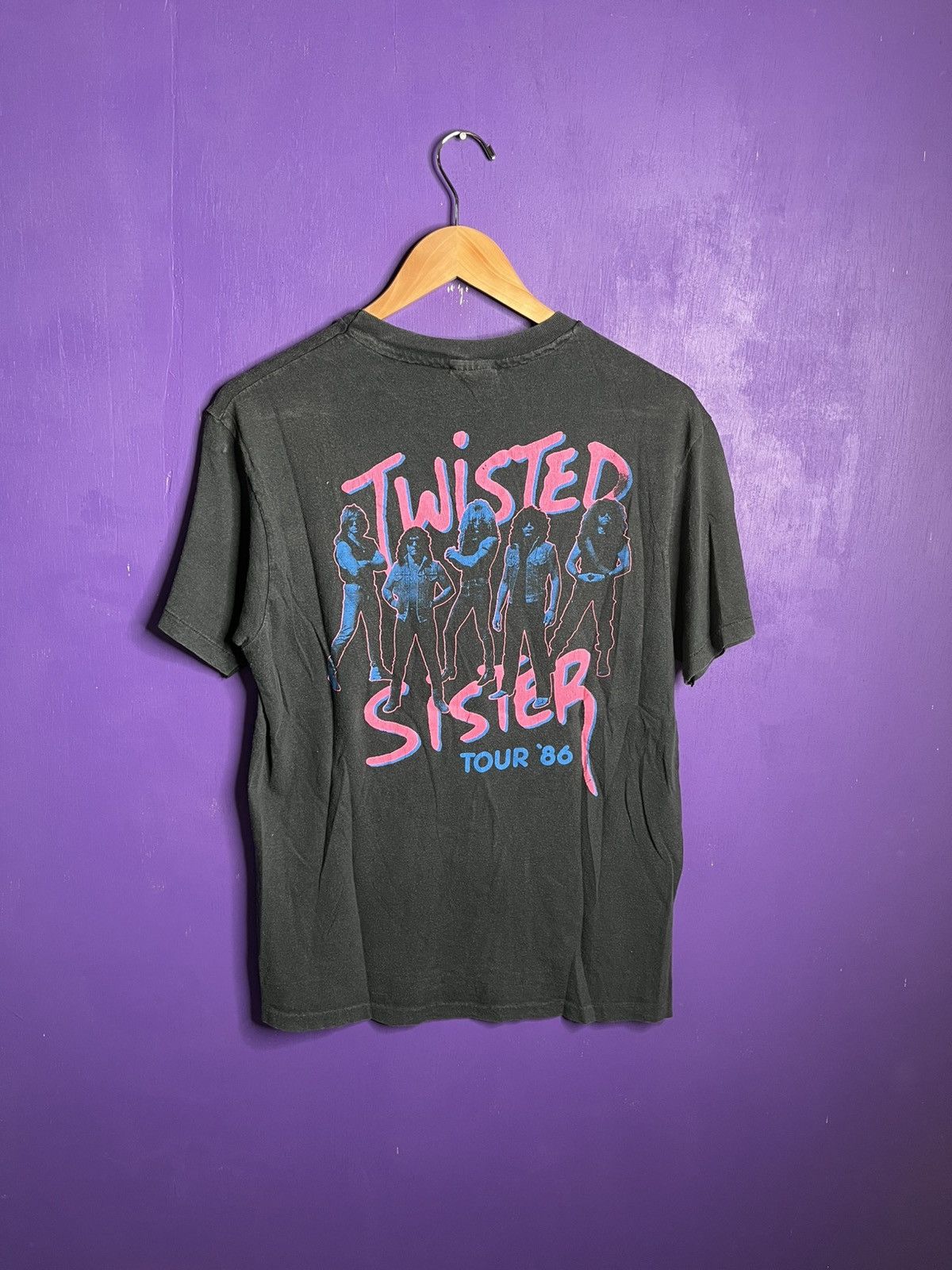 Band Tees × Vintage Vintage 1986 Twisted sister come out and play tour tee Size US M / EU 48-50 / 2 - 2 Thumbnail