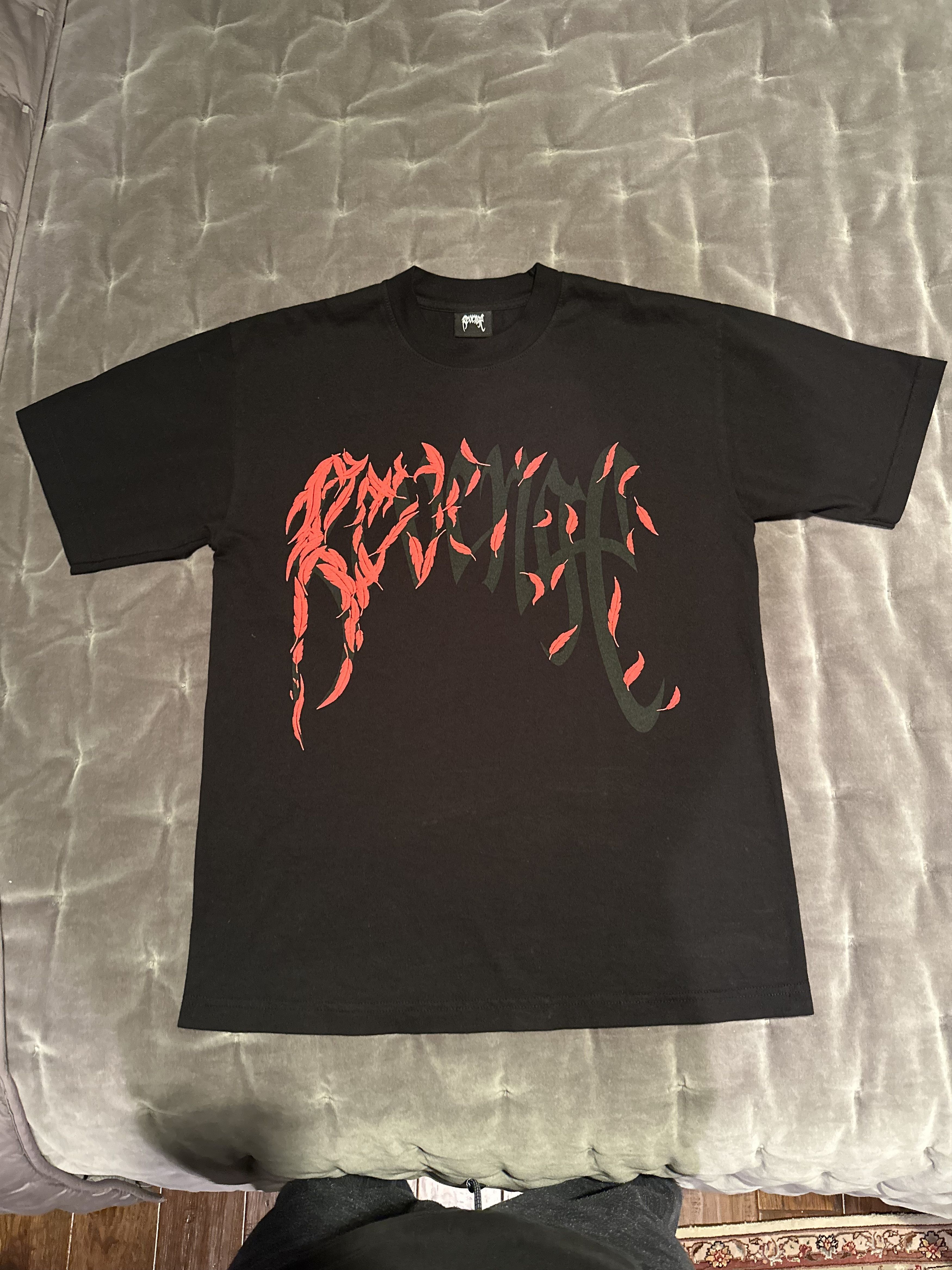 Revenge Revenge Dove Red Feathers Juice WRLD Tee Shirt Medium