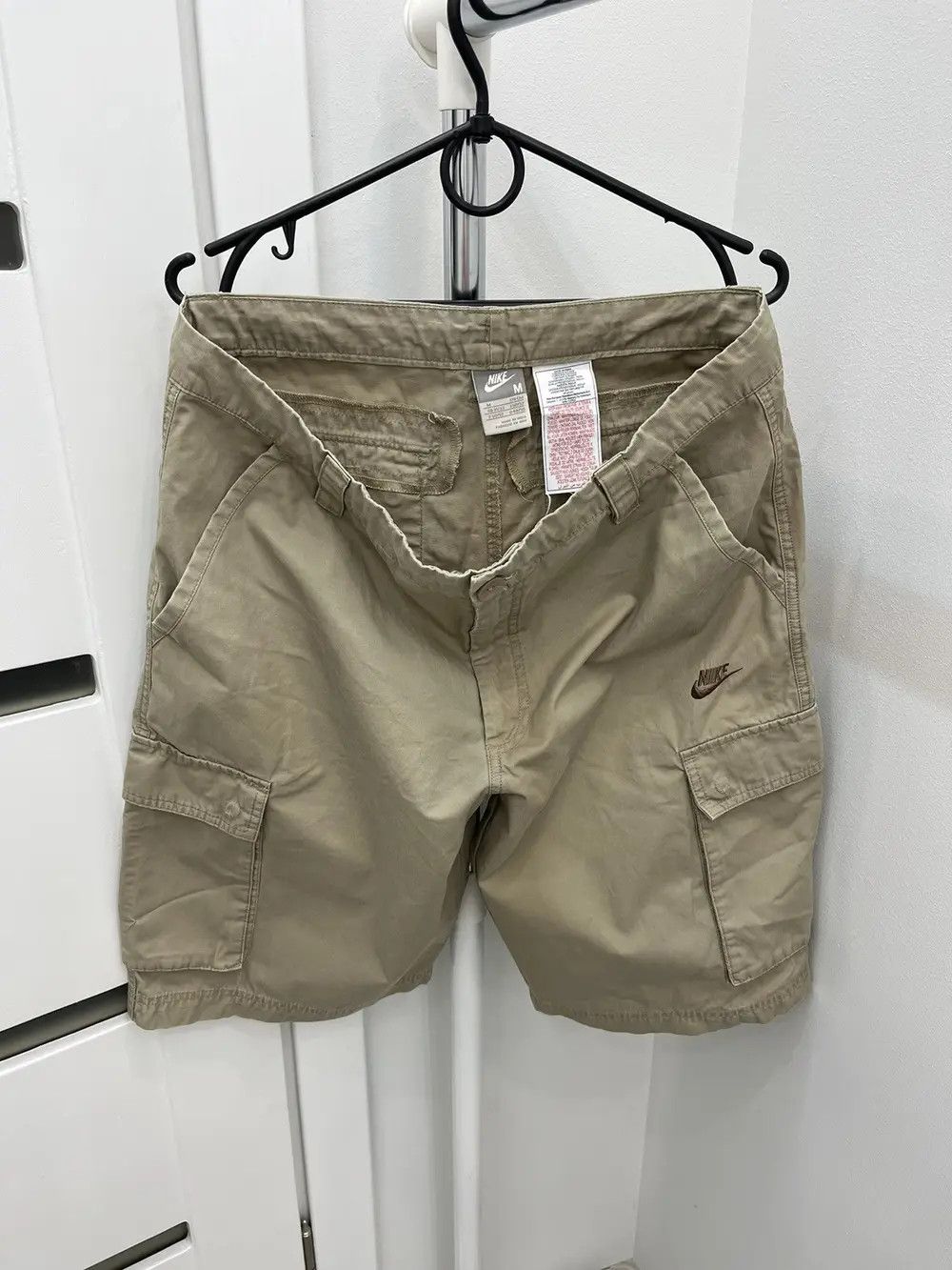 Nike Vintage Nike Cotton Cargo Shorts Size US 32 / EU 48 - 2 Thumbnail