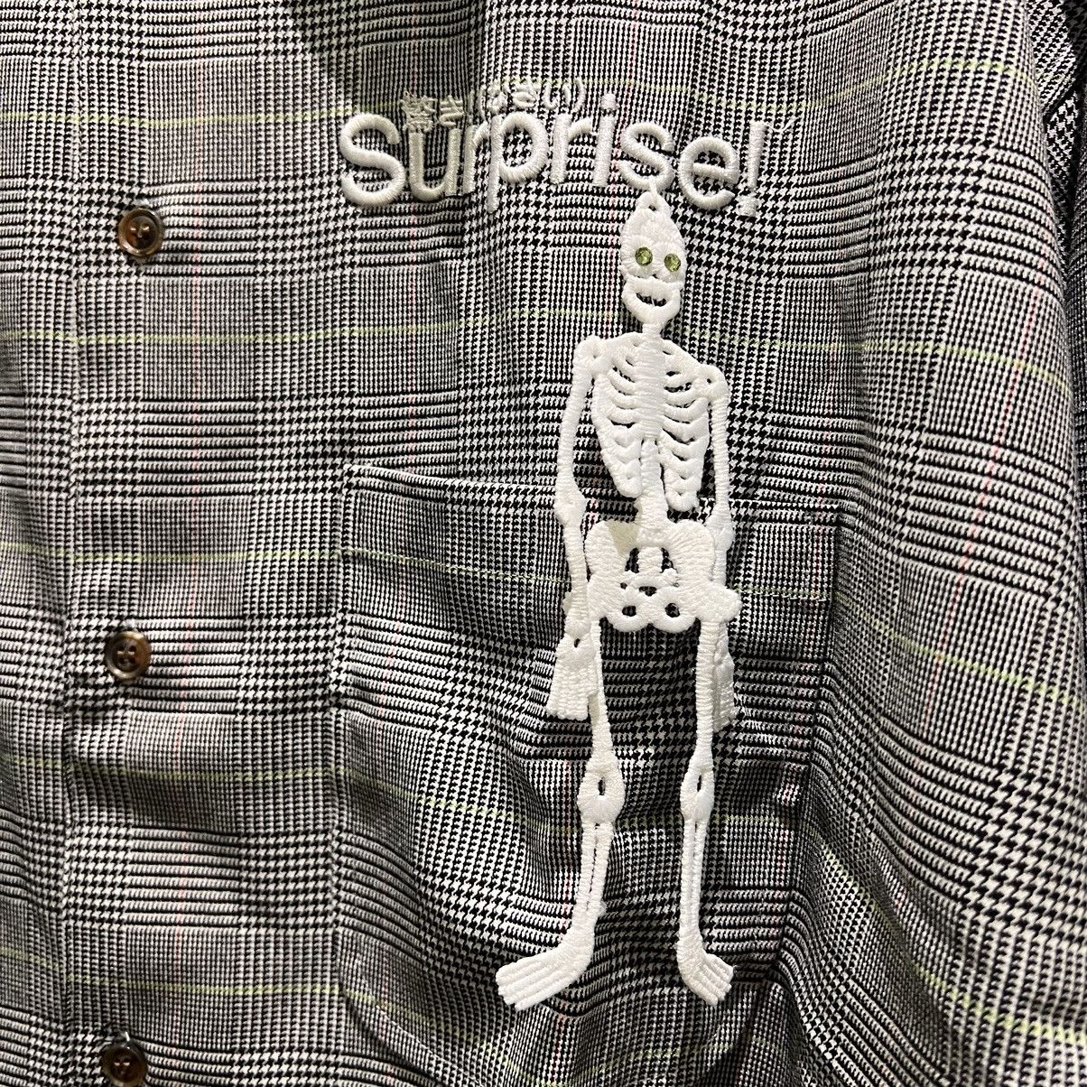 Doublet Oversized Gray "Surprise!" Embroidery Shirt Size US L / EU 52-54 / 3 - 7 Thumbnail