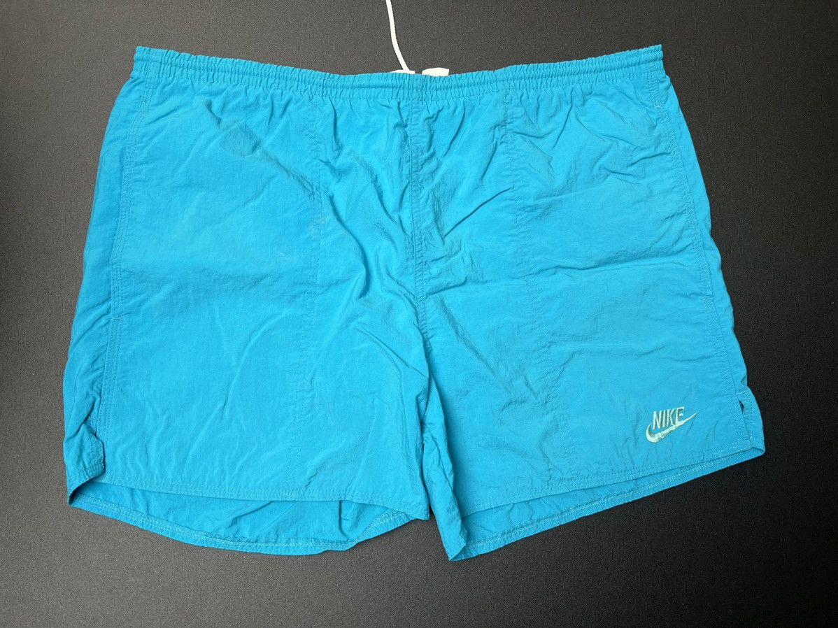 Nike Vintage Nike Teal Shorts Size M Size US 32 / EU 48 - 1 Thumbnail