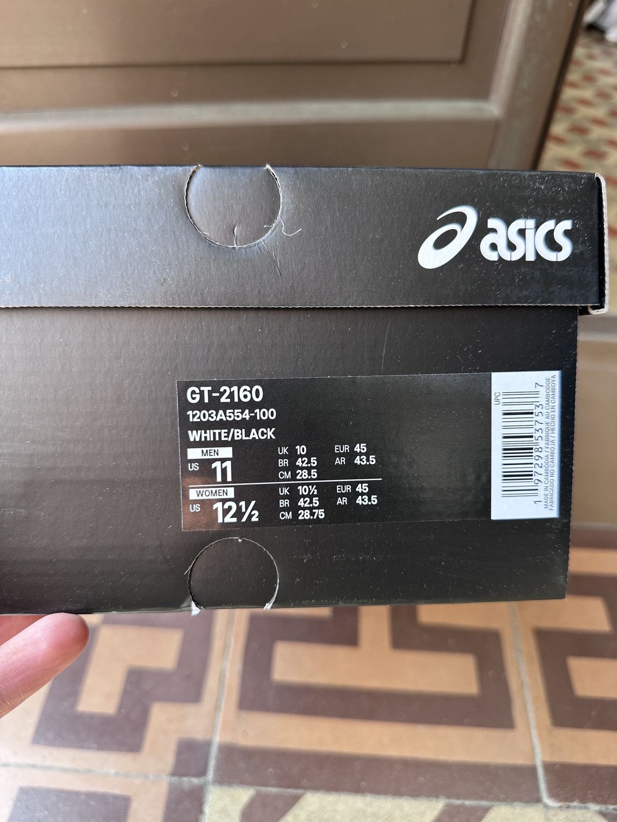 Asics × JJJJound Asics GT-2160 x Jjjjound Size US 11 / EU 44 - 10 Thumbnail