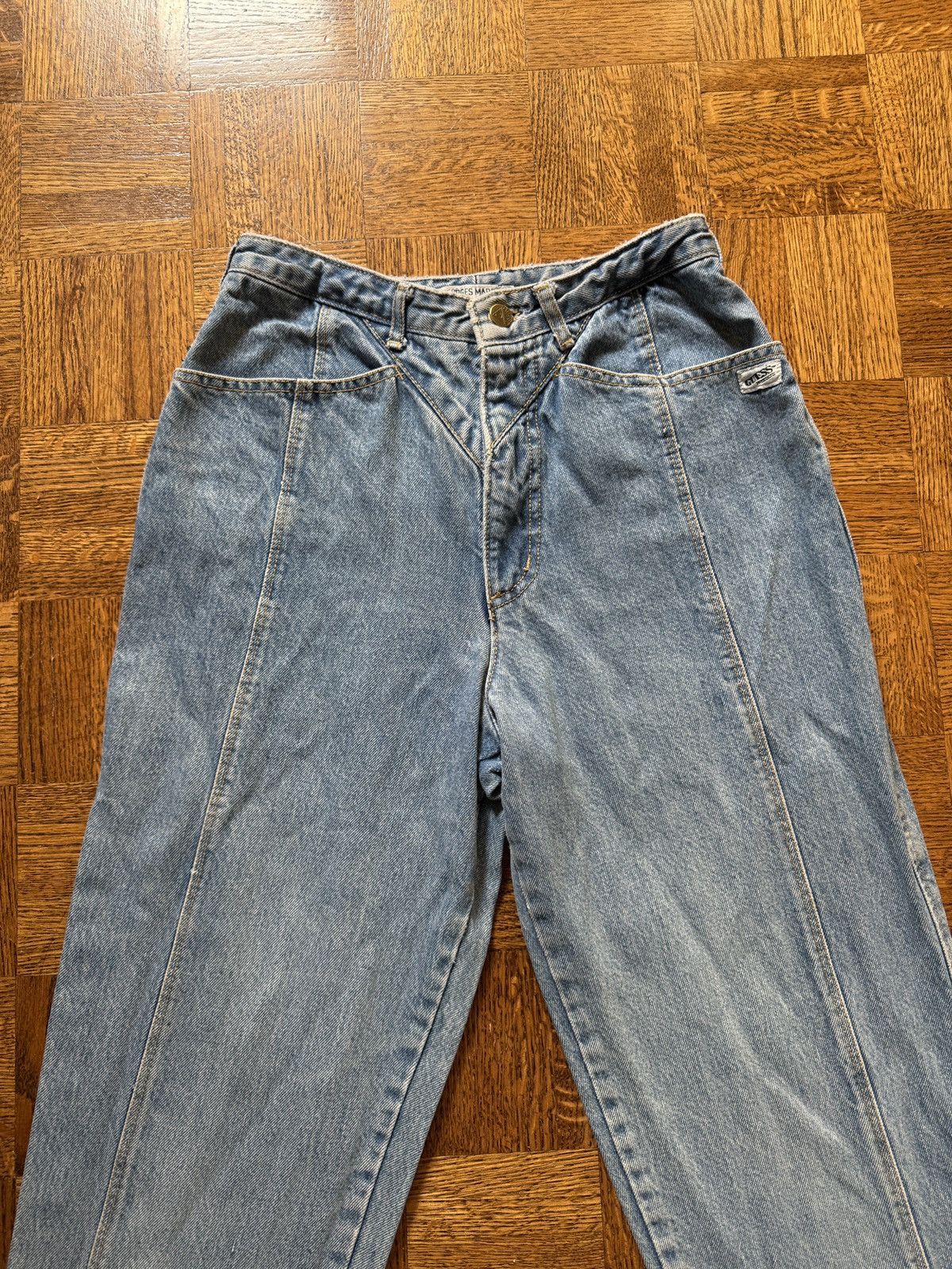 Guess Vintage Guess Georges Marciano Denim Jeans Size US 27 - 5 Thumbnail