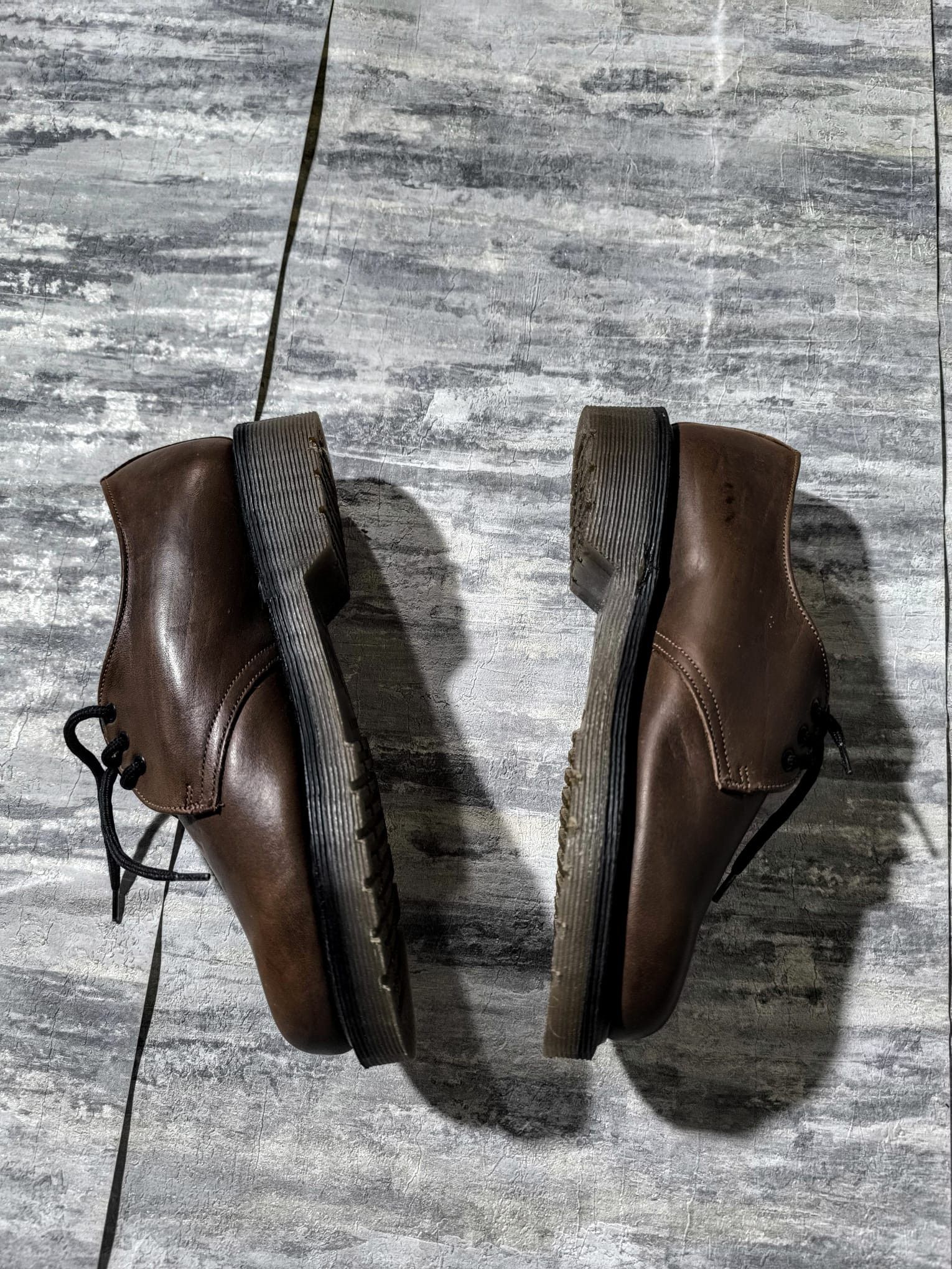 Dr. Martens vintage dr martens 1461 made in england brown leather shoes Size US 7 / IT 37 - 3 Thumbnail
