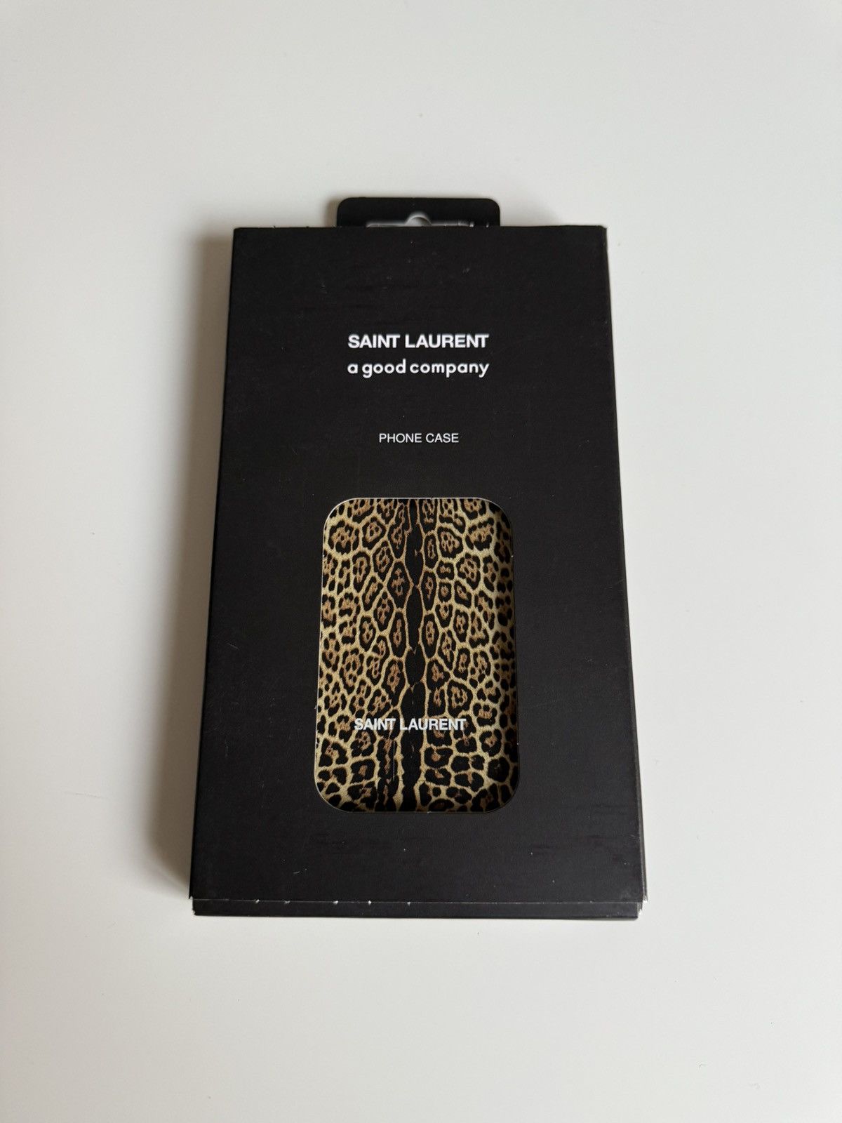 Saint Laurent Paris Saint Laurent iPhone 11 Pro Leopard Vegetal Case Size ONE SIZE - 4 Thumbnail